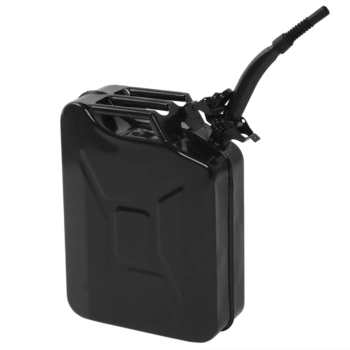 1-Piece 20L Steel Oil Drum, 0.6mm Black Iron Pipe, Black - Image 6
