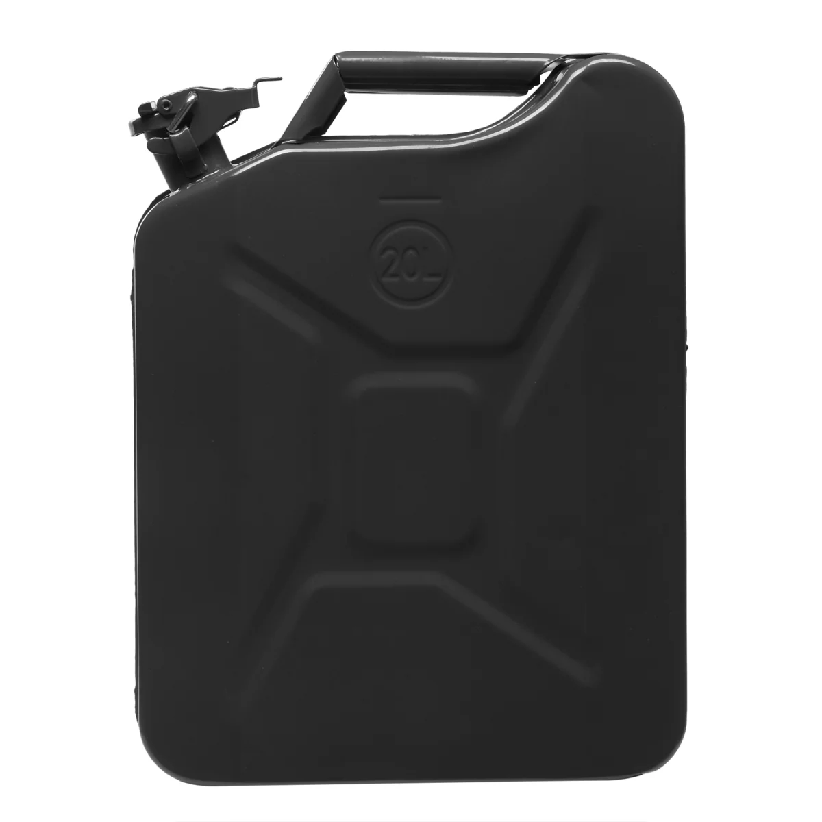 1-Piece 20L Steel Oil Drum, 0.6mm Black Iron Pipe, Black - Image 7