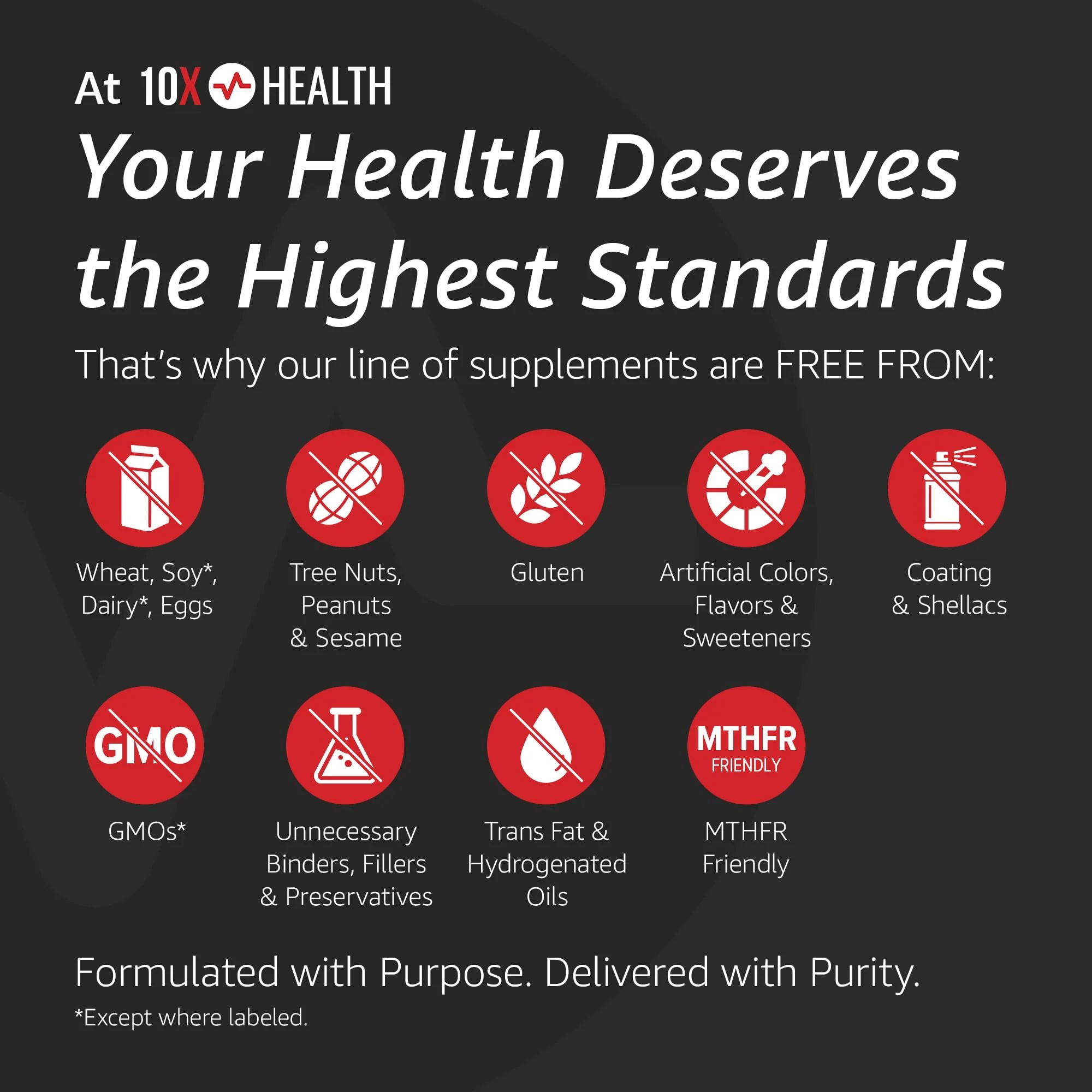10X Health TMG Supplements - Liver Support, Heart Wellness, Energy | Non-GMO & Gluten-Free - 60 Capsules - Image 7