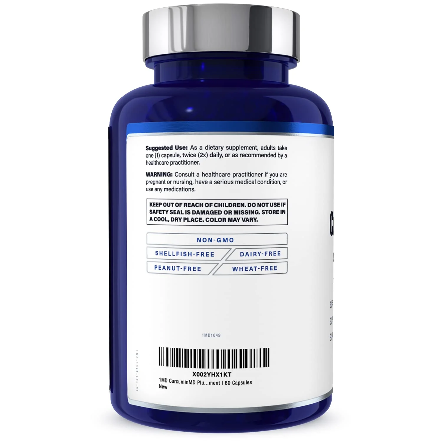 1MD Nutrition CurcuminMD Plus – Turmeric Curcumin with Boswellia Serrata | Longvida Optimized Absorption | 180 Capsules (3-Pack) - Image 16