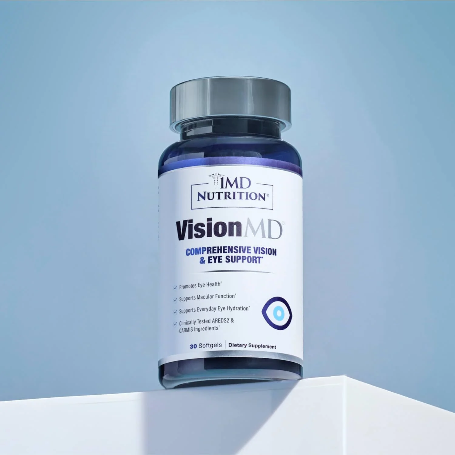 1MD Nutrition VisionMD Eye Carmis – Lutein & Zeaxanthin AREDS2 Formula | 90 Softgels (3-Pack) - Image 4