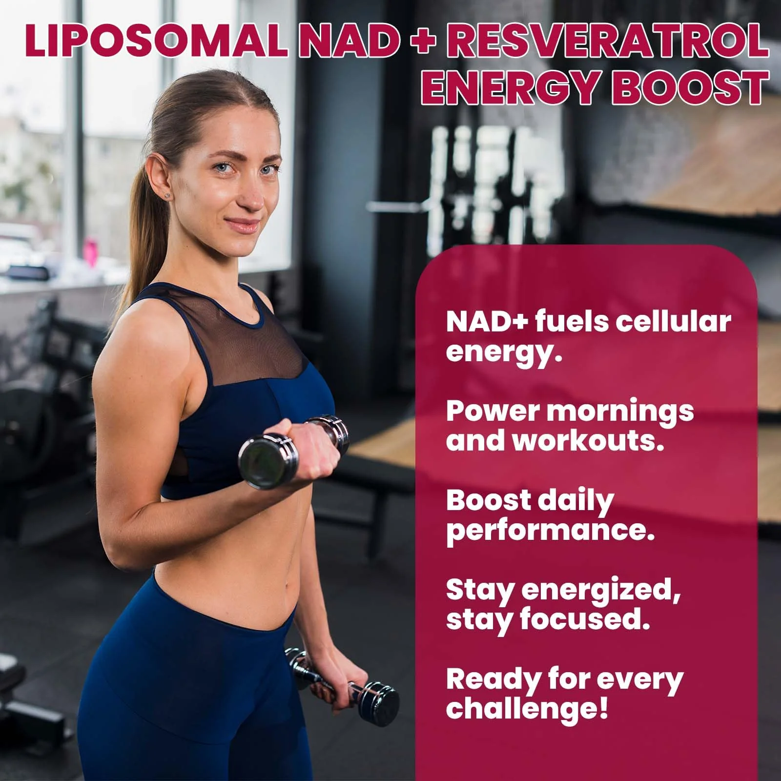 2 Pack Liposomal NAD+ Drops 1200mg - Strawberry Flavor, Resveratrol & Black Pepper - Image 4