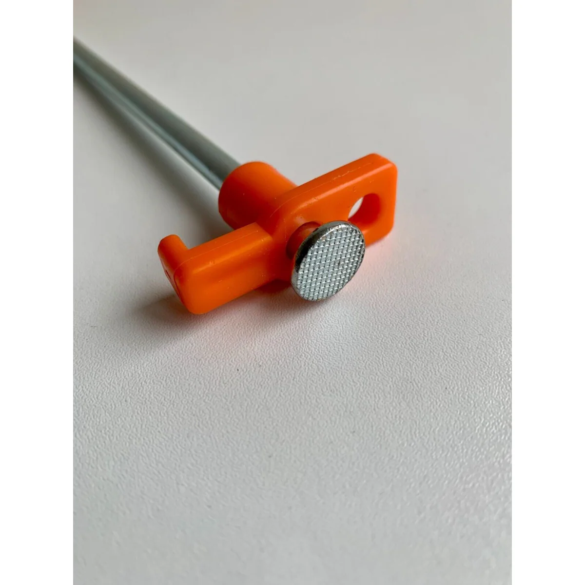 20 x Heavy Duty Hard Ground 25cm Rock Peg Hi Vis Hook Top Camping Awning Tent - Image 4