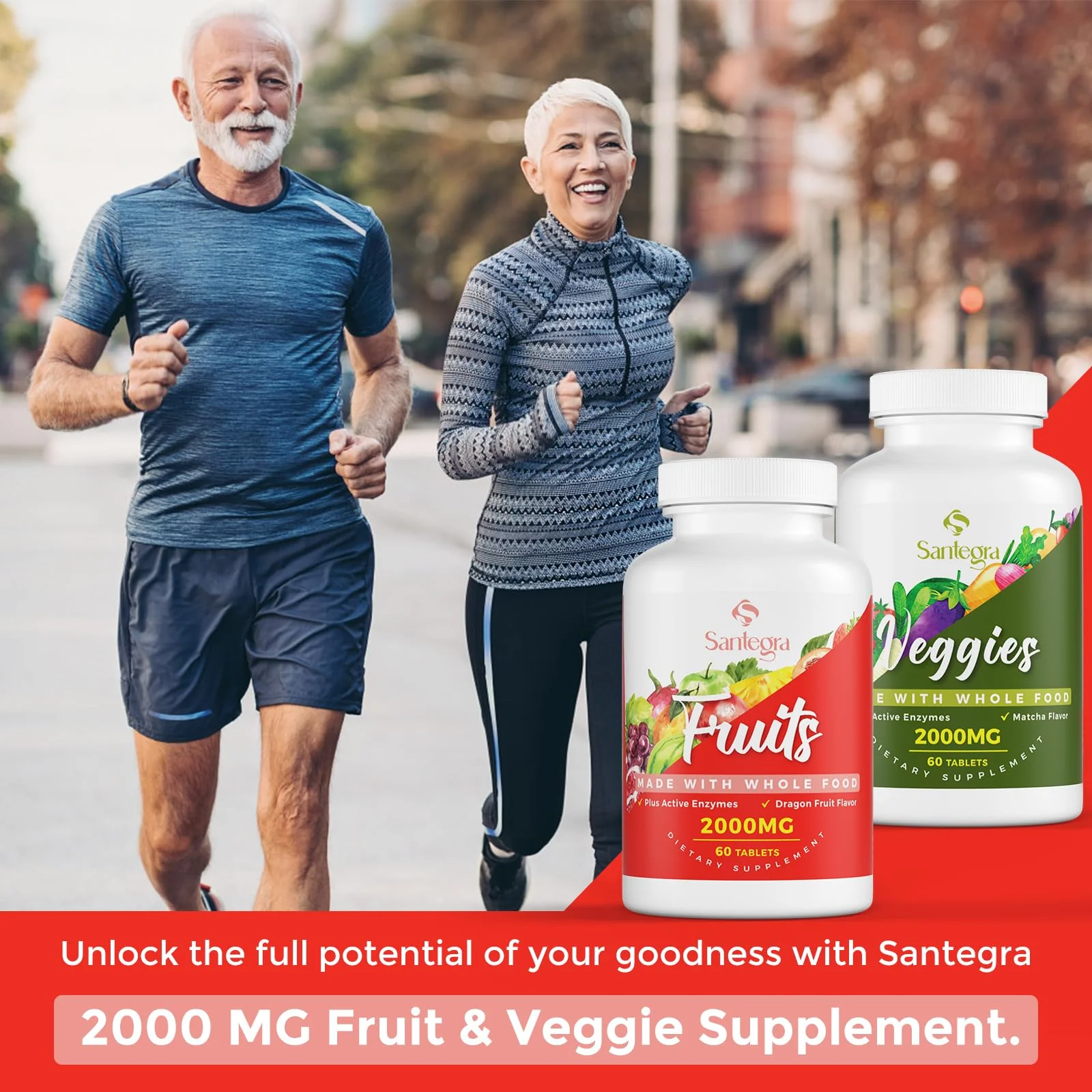 2000 MG Fruit & Veggies Supplement, 240 Tablets – 35+ Fruits & Veggies - Image 7
