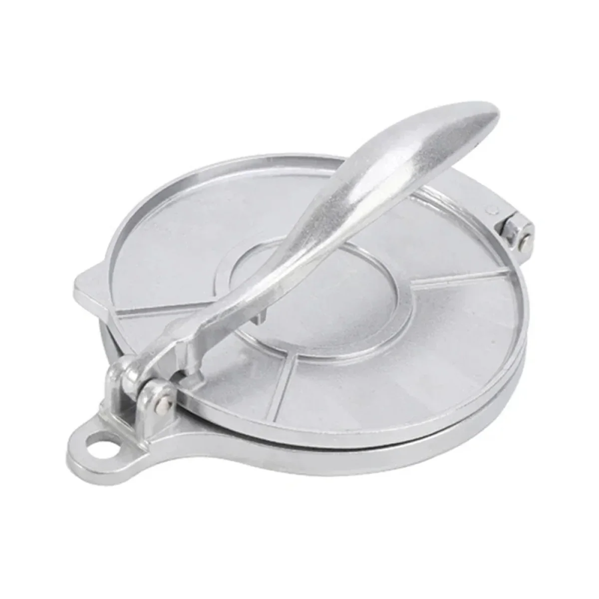 20CM aluminum alloy noodle press with handle, manual shaping pancake press, Mexican tortilla, dumpling, kitchen cooking mold - Image 4