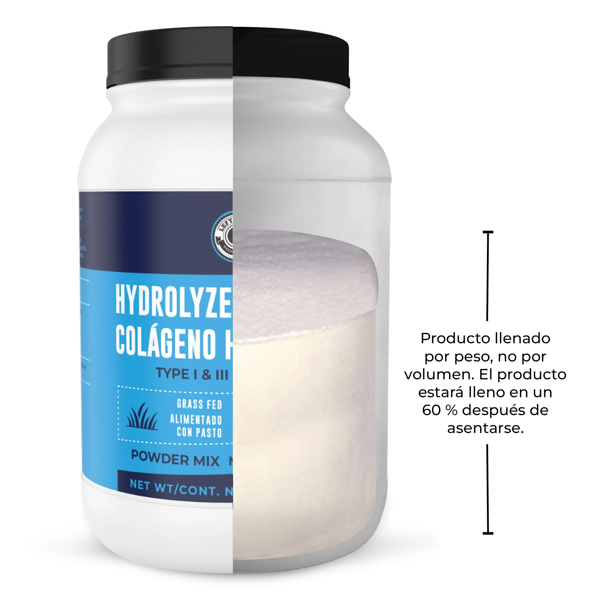 2lb Grass-Fed Hydrolyzed Collagen Powder - Type I & III Peptides - Unflavored - Supports Joints, Skin, Hair, Nails - Best Value - Image 6