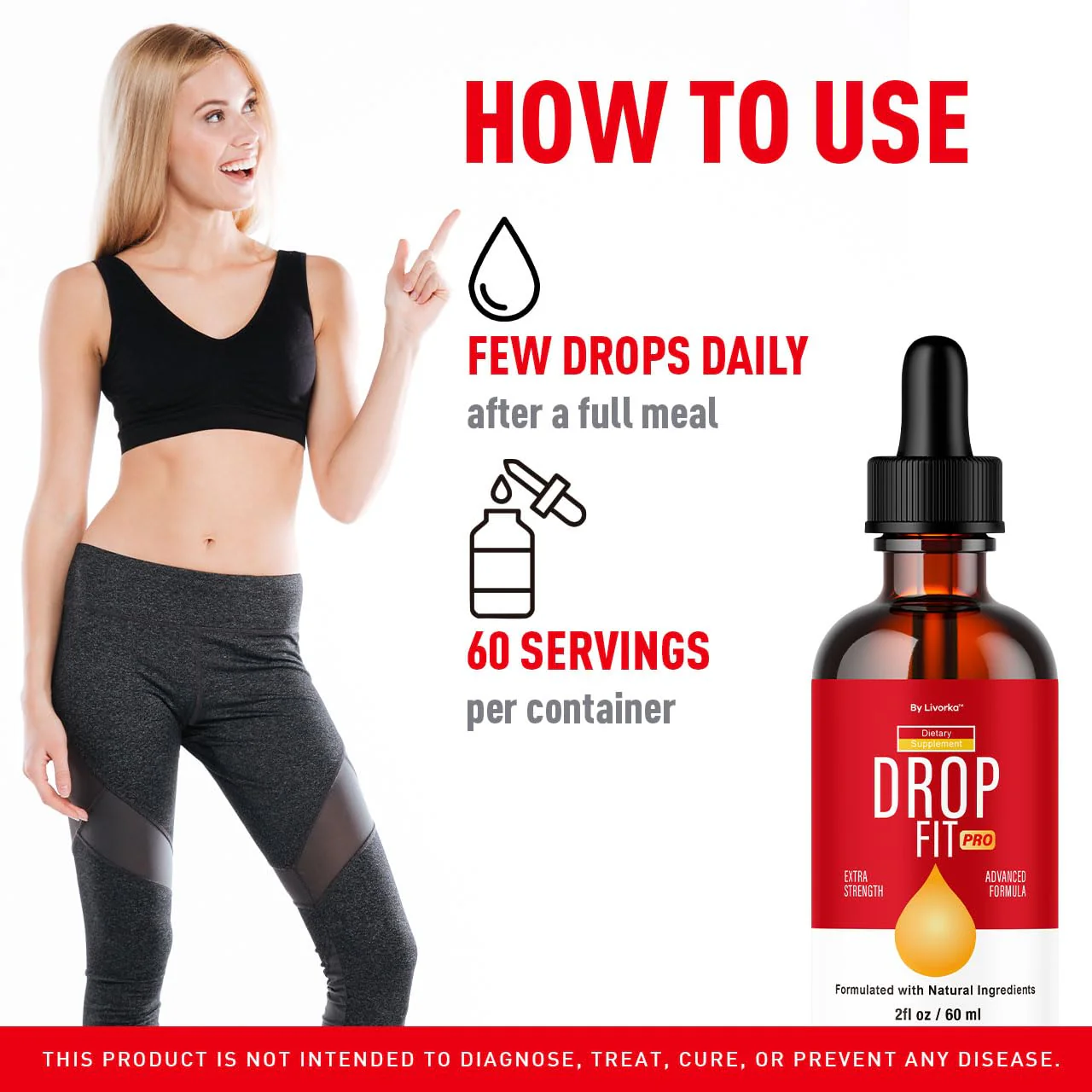 (3 Pack) Drop Fit Pro Drops - All Natural Liquid Drops Supplement | Drop Fit Pro - 3 Bottles for 3 Months - Image 4