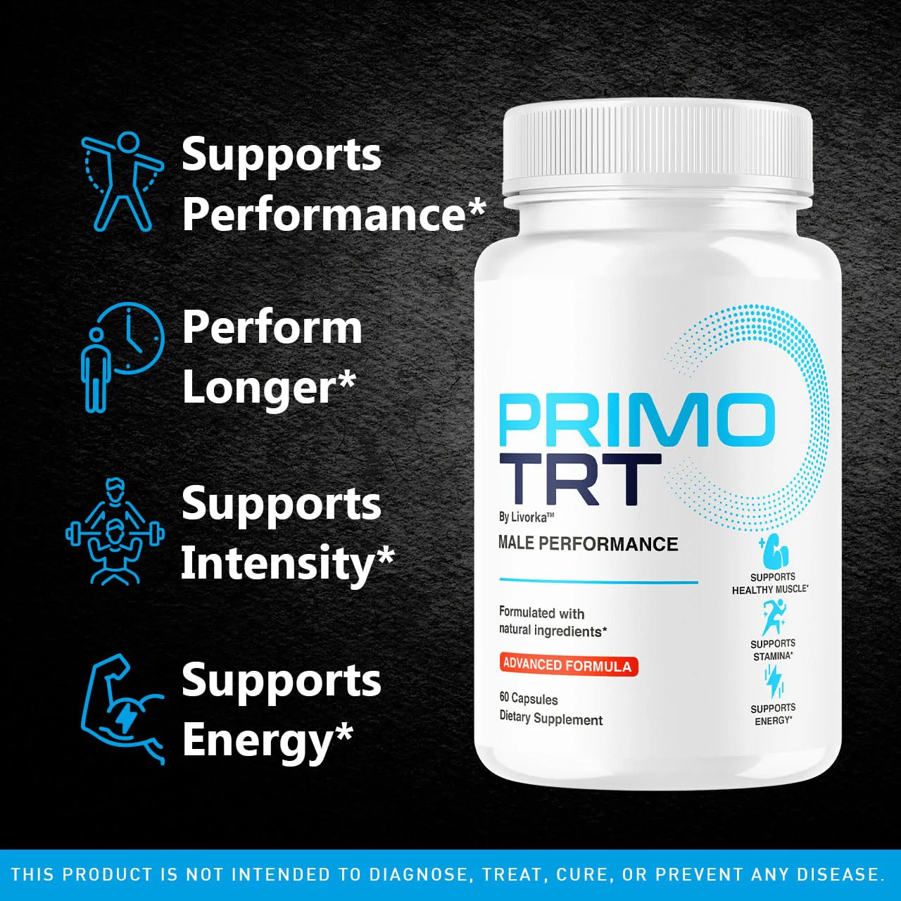 3-Pack Primo TRT Pills – Official PrimoTRT for Men (180 Capsules) - Image 2