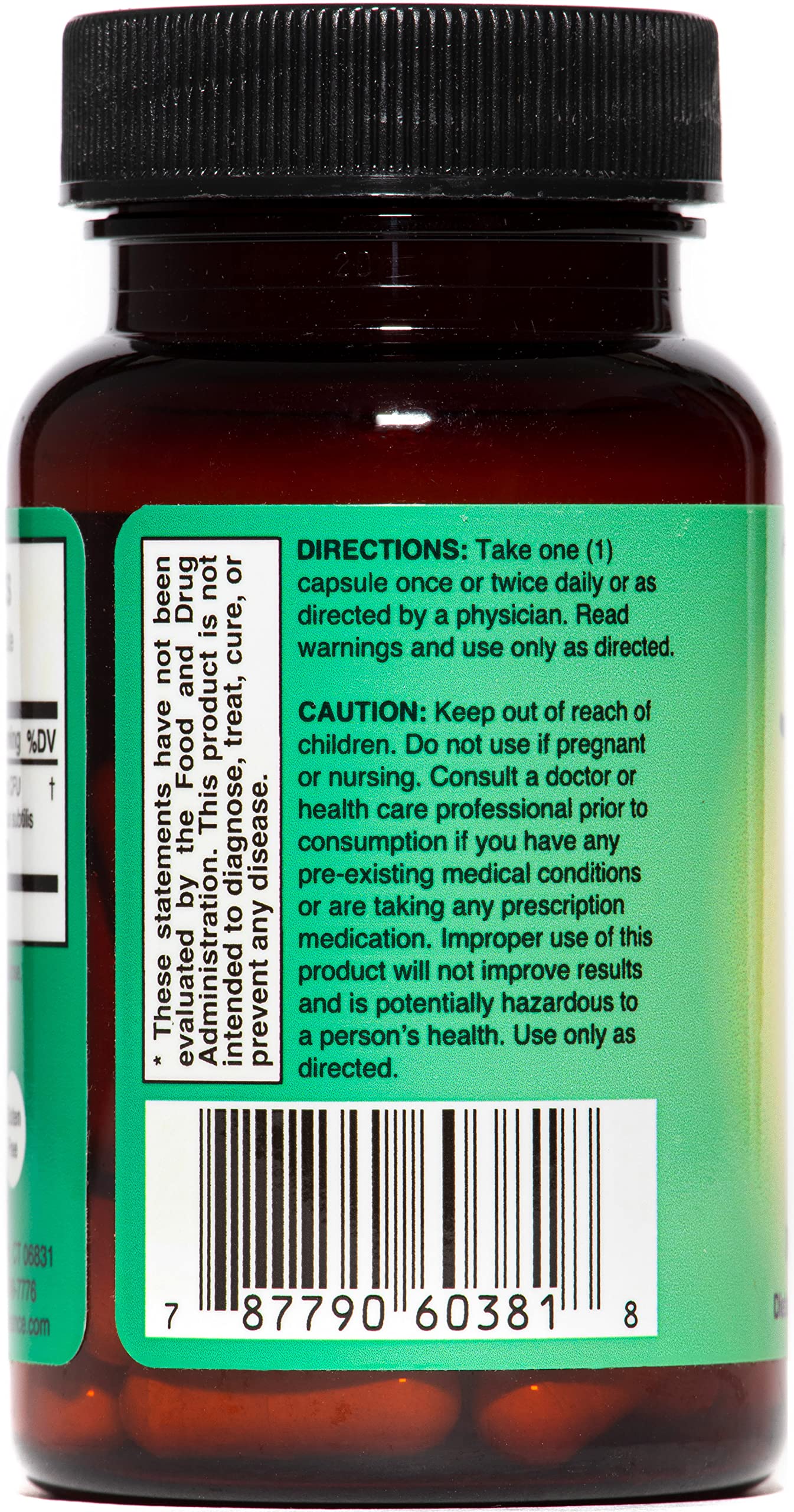 3Biome - Natural Probiotic Supplement - Non-GMO, Vegan, Gluten-Free | 30 Vegetable Capsules - Image 2