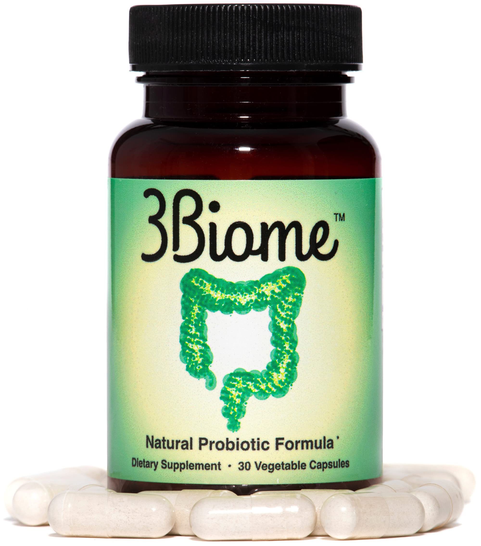 3Biome - Natural Probiotic Supplement - Non-GMO, Vegan, Gluten-Free | 30 Vegetable Capsules - Image 5