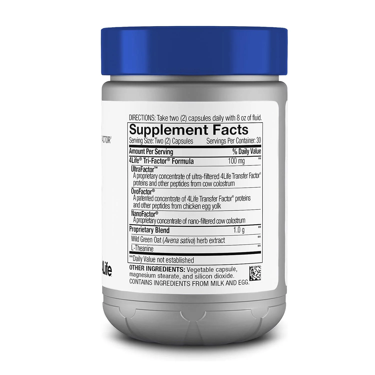 4Life Transfer Factor Reflexion - Mindset & Brain Support with L-Theanine, Wild Green Oat, and Tri-Factor Immune Formula - 60 Capsules - Image 8
