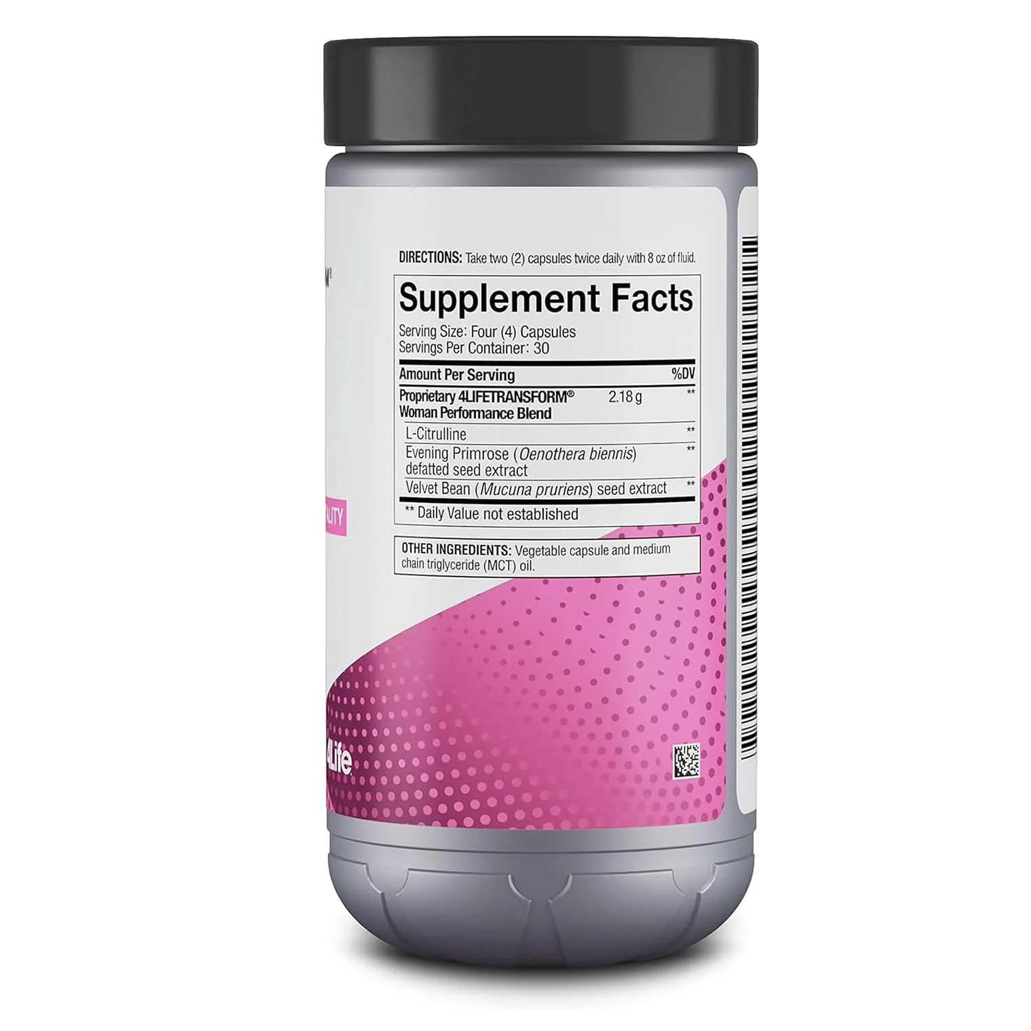 4Life Transform Woman - Velvet Bean & Evening Primrose Capsules for Healthy Skin & Well-Being - 120 Capsules - Image 11