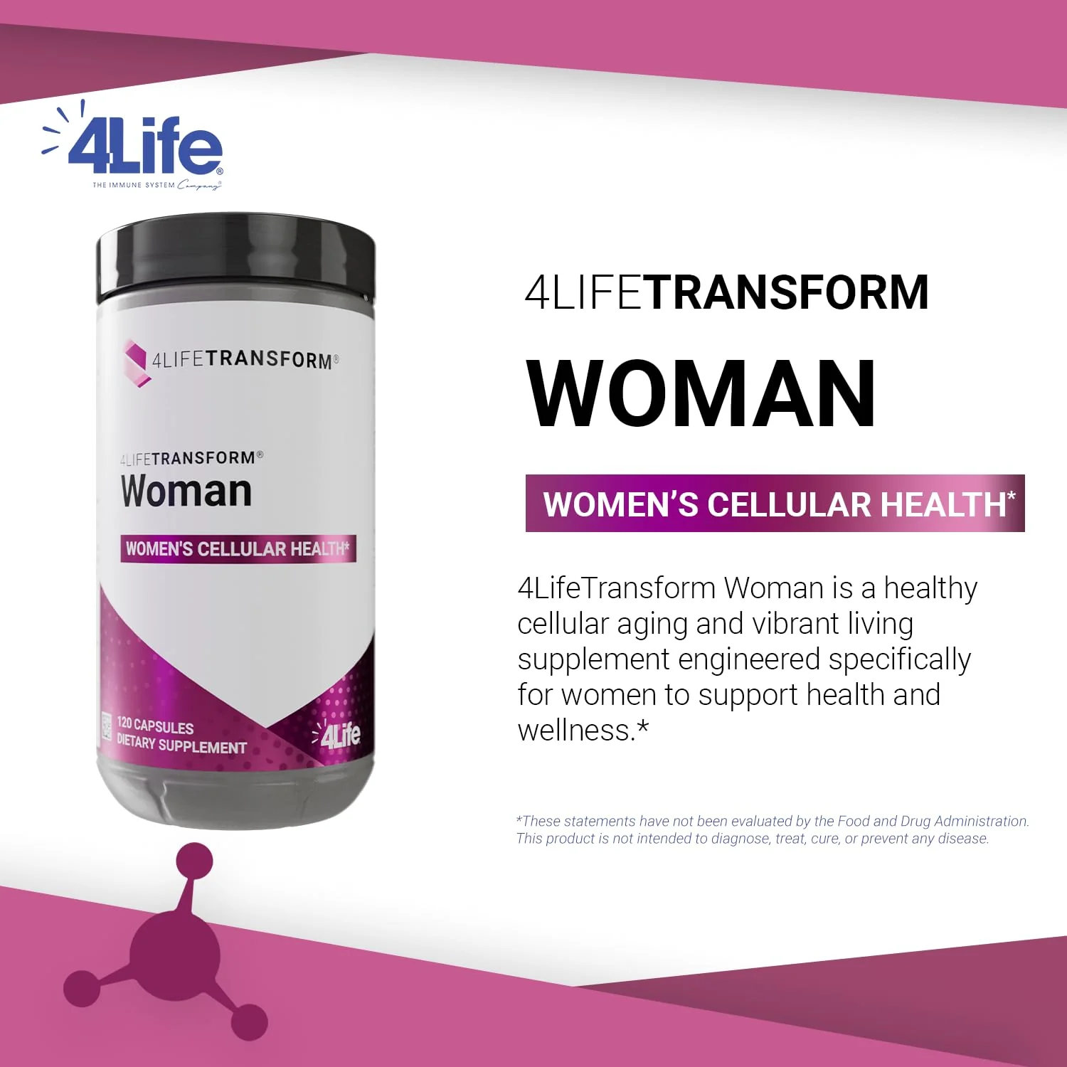 4Life Transform Woman - Velvet Bean & Evening Primrose Capsules for Healthy Skin & Well-Being - 120 Capsules - Image 12