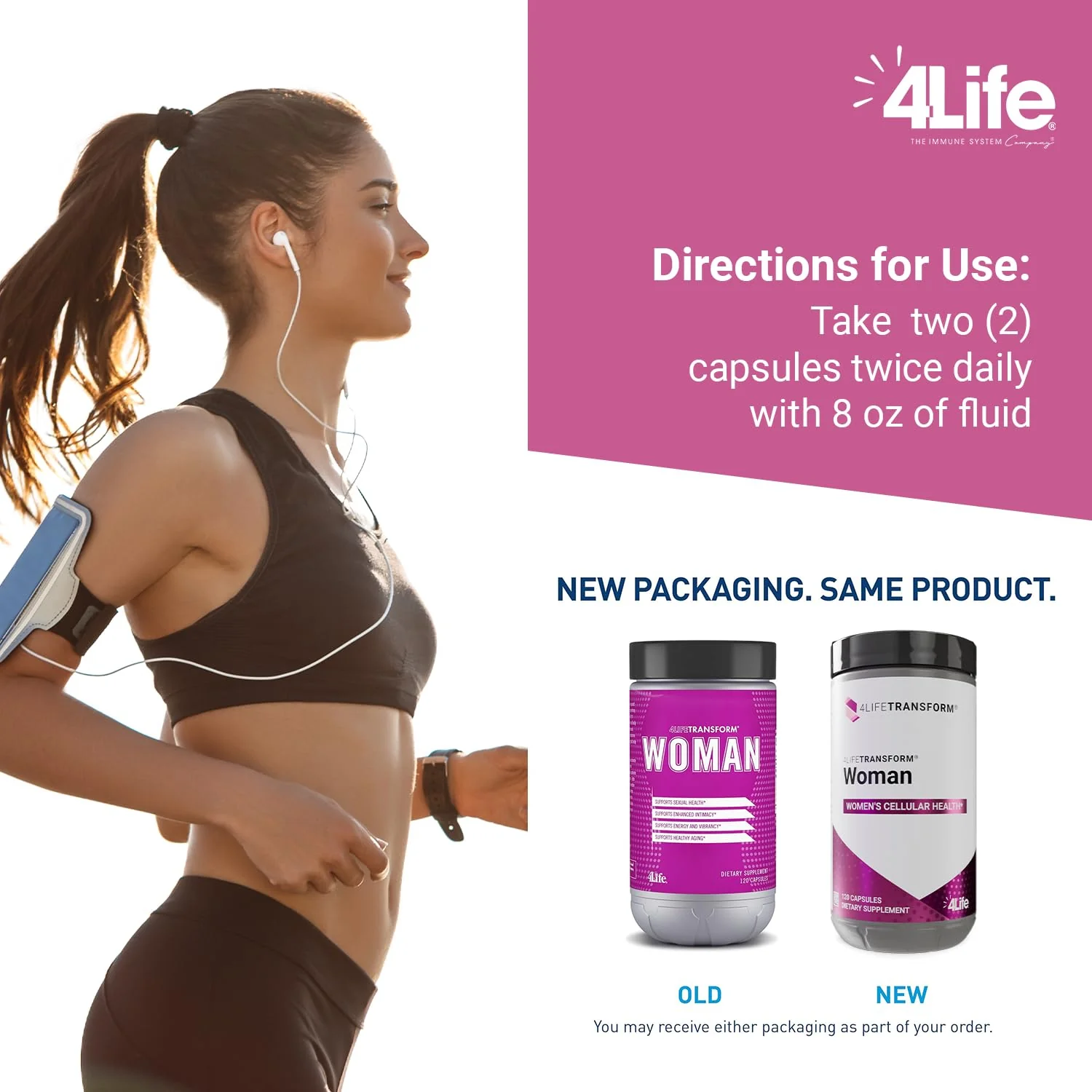 4Life Transform Woman - Velvet Bean & Evening Primrose Capsules for Healthy Skin & Well-Being - 120 Capsules - Image 13