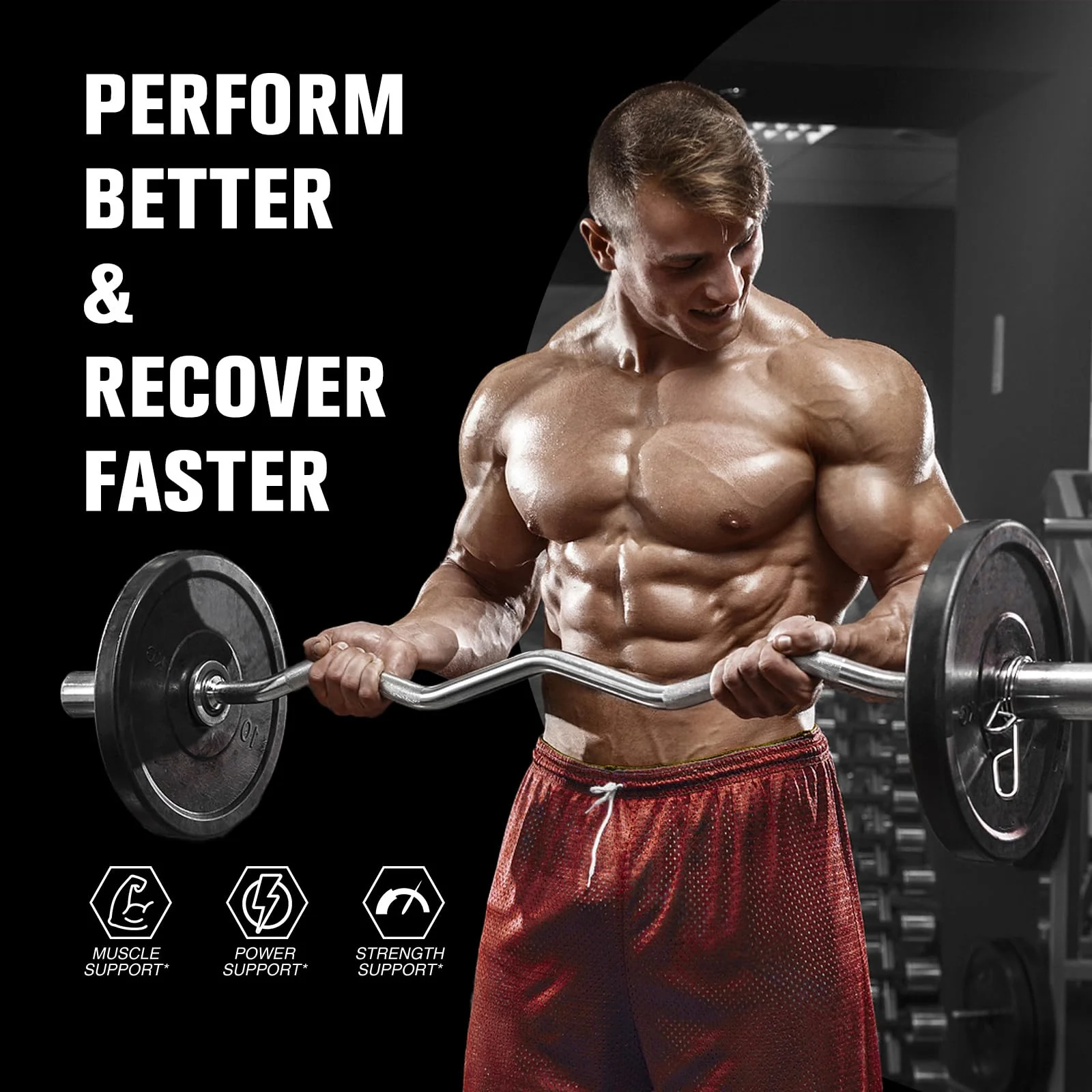 5000mg Creatine Monohydrate Micronized Powder – Unflavored, 300g (60 Servings) – Sugar-Free, Vegan, Non-GMO with Scoop - Image 4