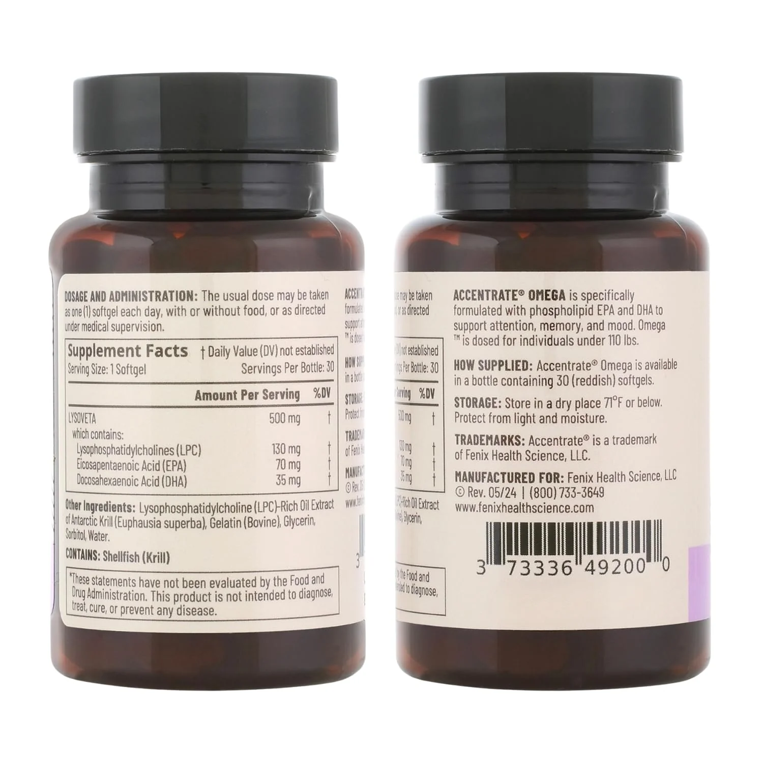 Accentrate Omega w/ LYSOVETA LPC – High-Absorption EPA & DHA for Focus, Mood & Memory - Image 16