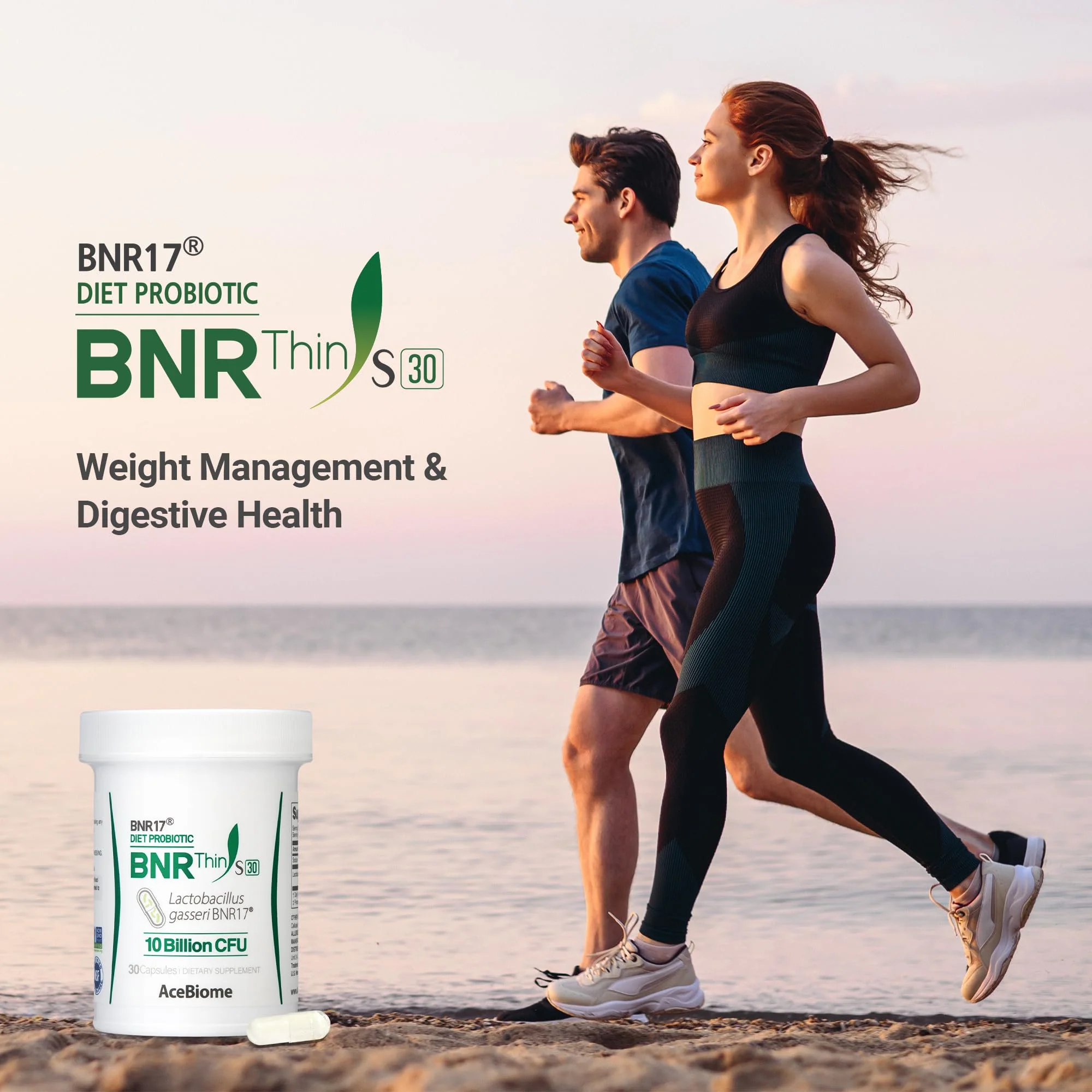 AceBiome BNRThin S30 Probiotic – Lactobacillus gasseri BNR17, 10B CFU, 30 Caps - Image 14