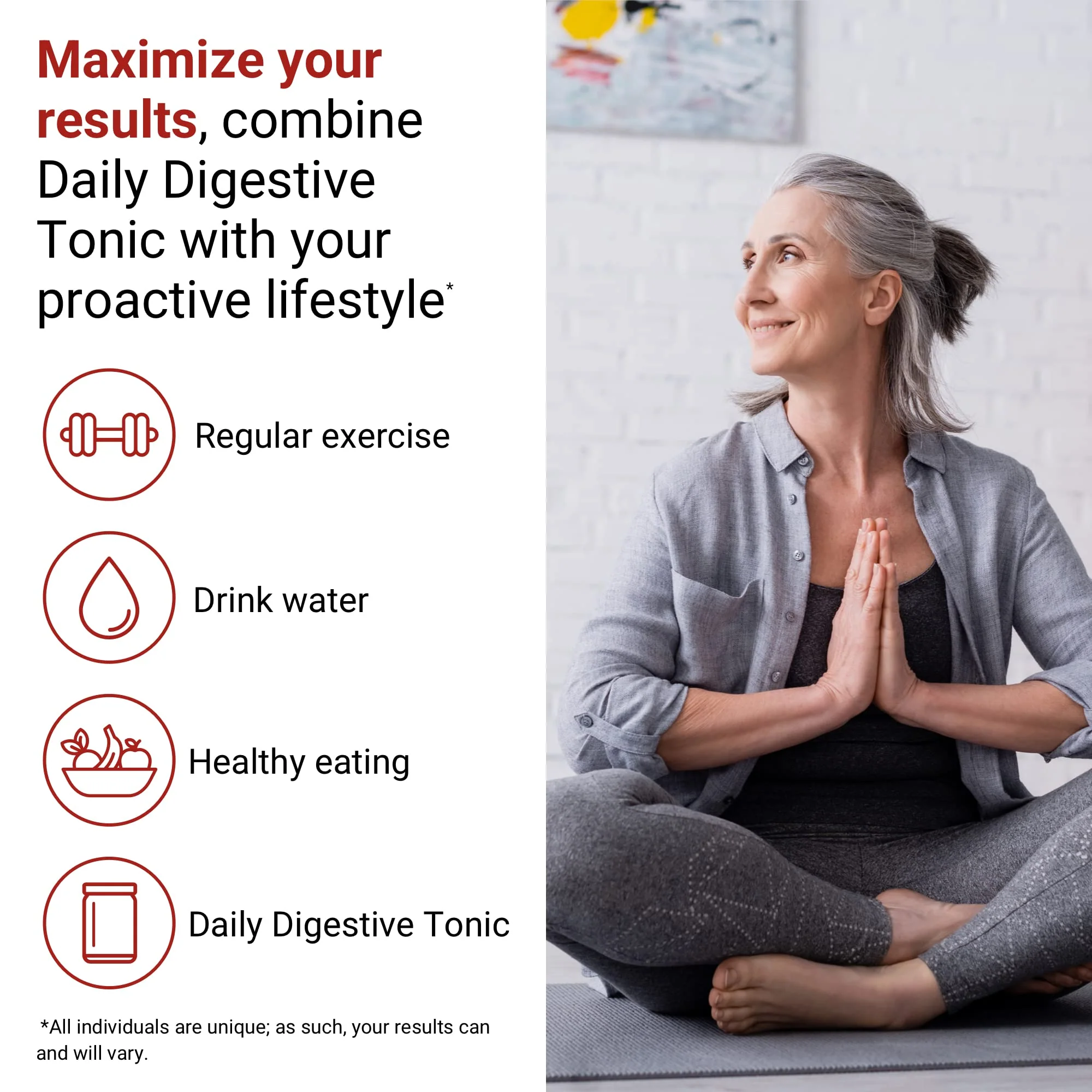 ACTIVATEDYOU Daily Digestive Tonic Kombucha – Berry Lemonade, Prebiotic Fiber, Probiotics, Postbiotics, 30 Servings - Image 14