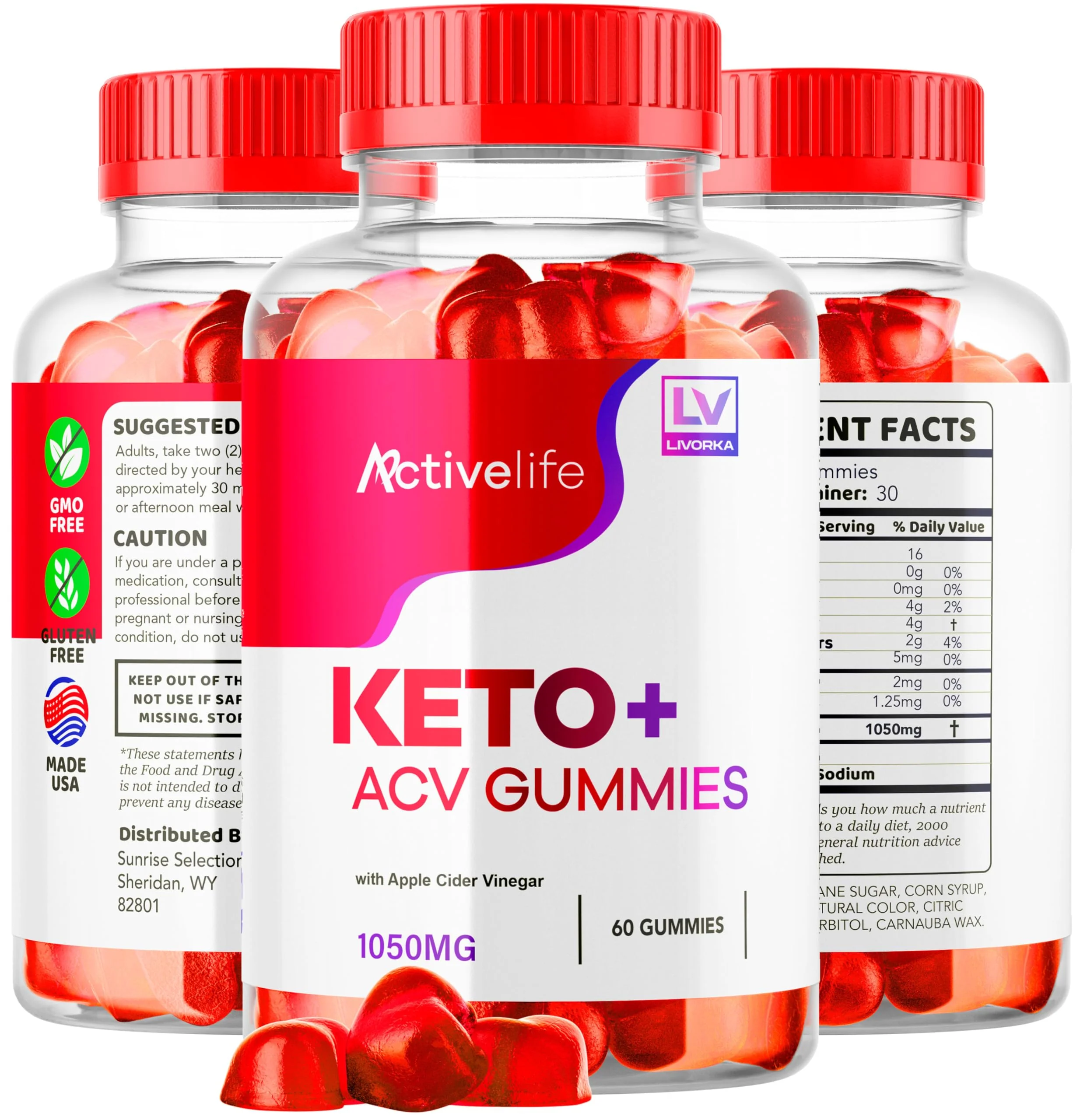 ActivLife Keto ACV Gummies (3 Pack) for Advanced Weight Loss - Image 7