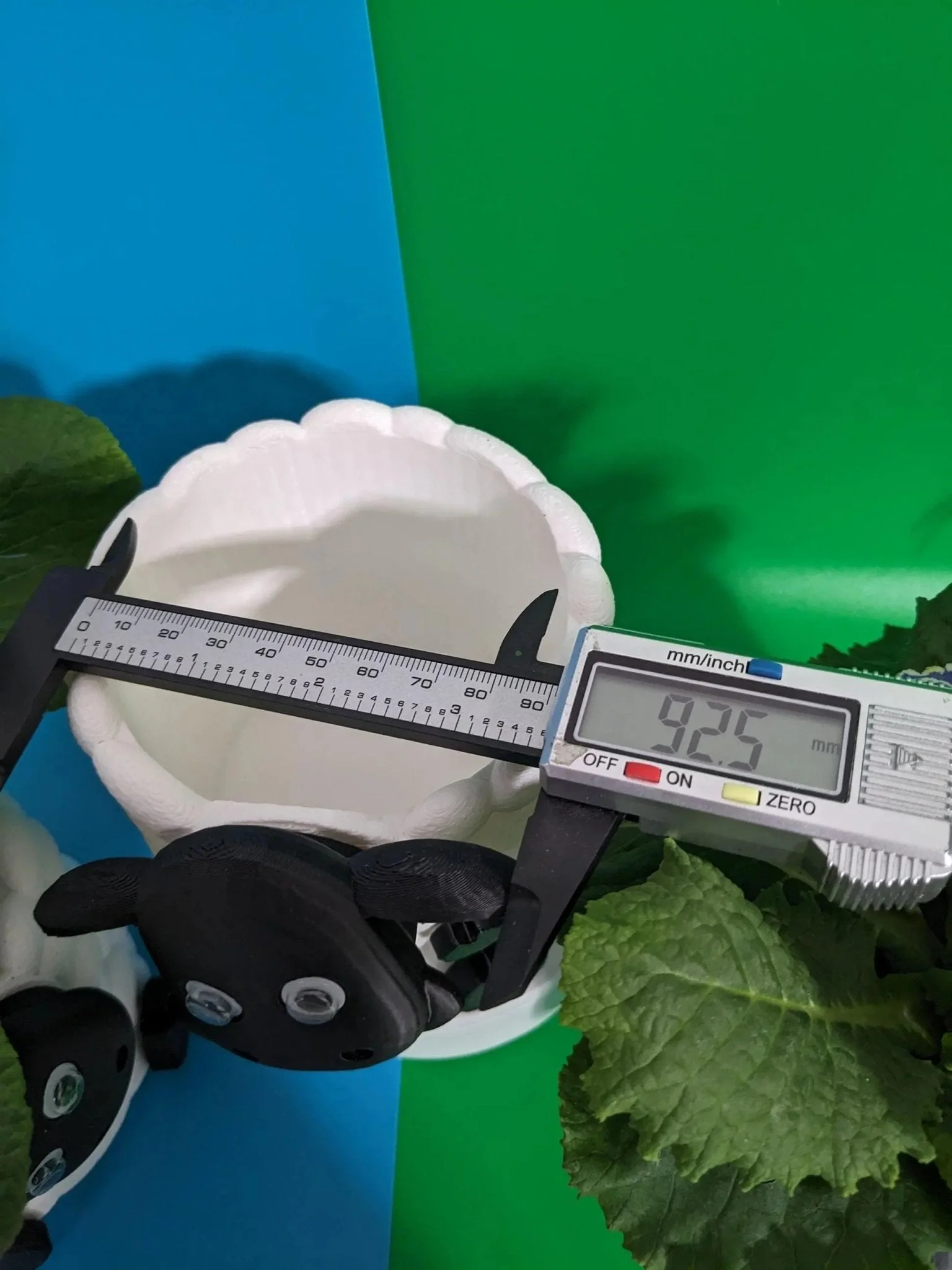 Adorable 3D Printed Sheep Planter -l Plant Pot for Succulents & Small Plants - Image 5