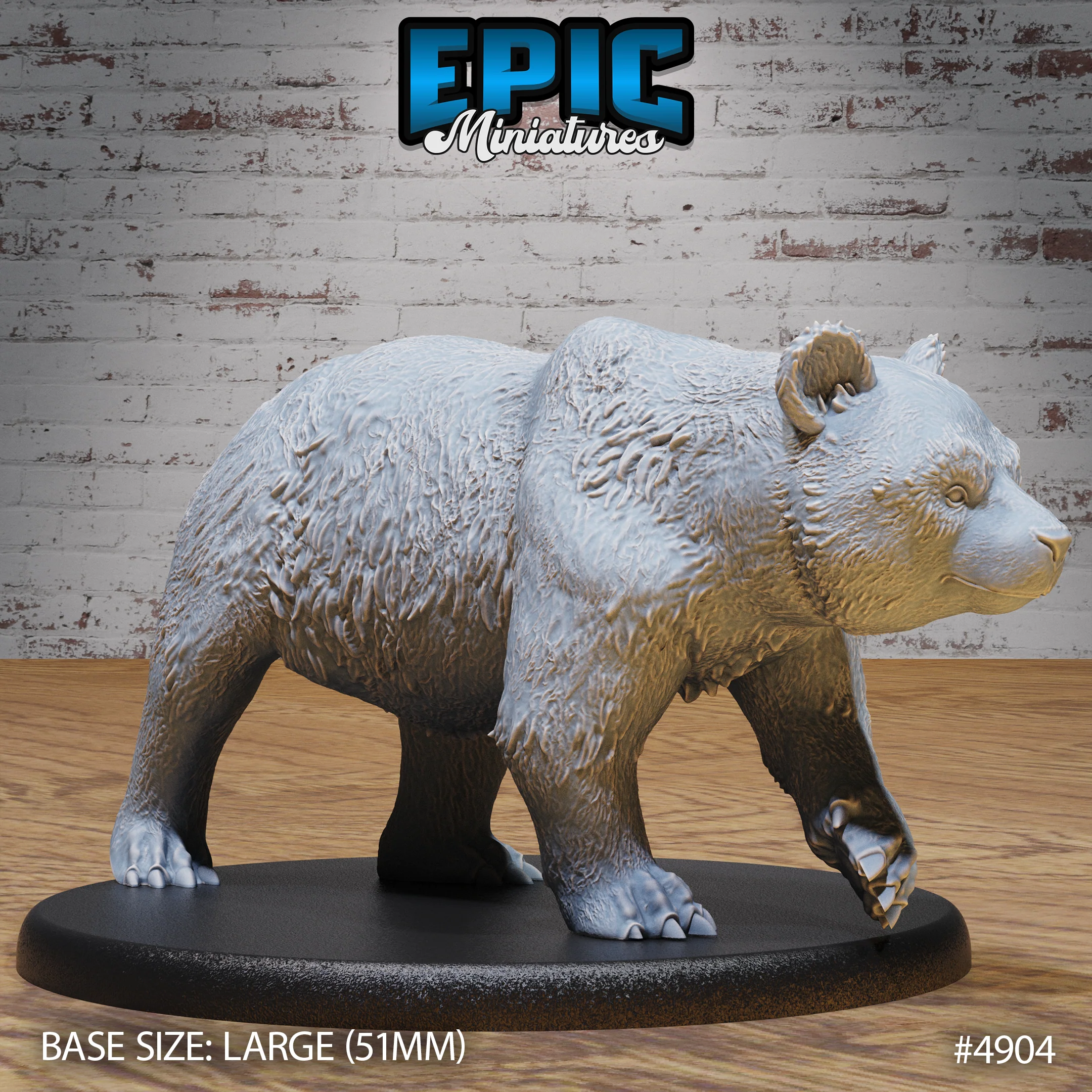 Adorable Panda Bear Miniatures (#4904-#4905) | Epic Miniatures | Perfect for D&D & Tabletop Games - Image 2