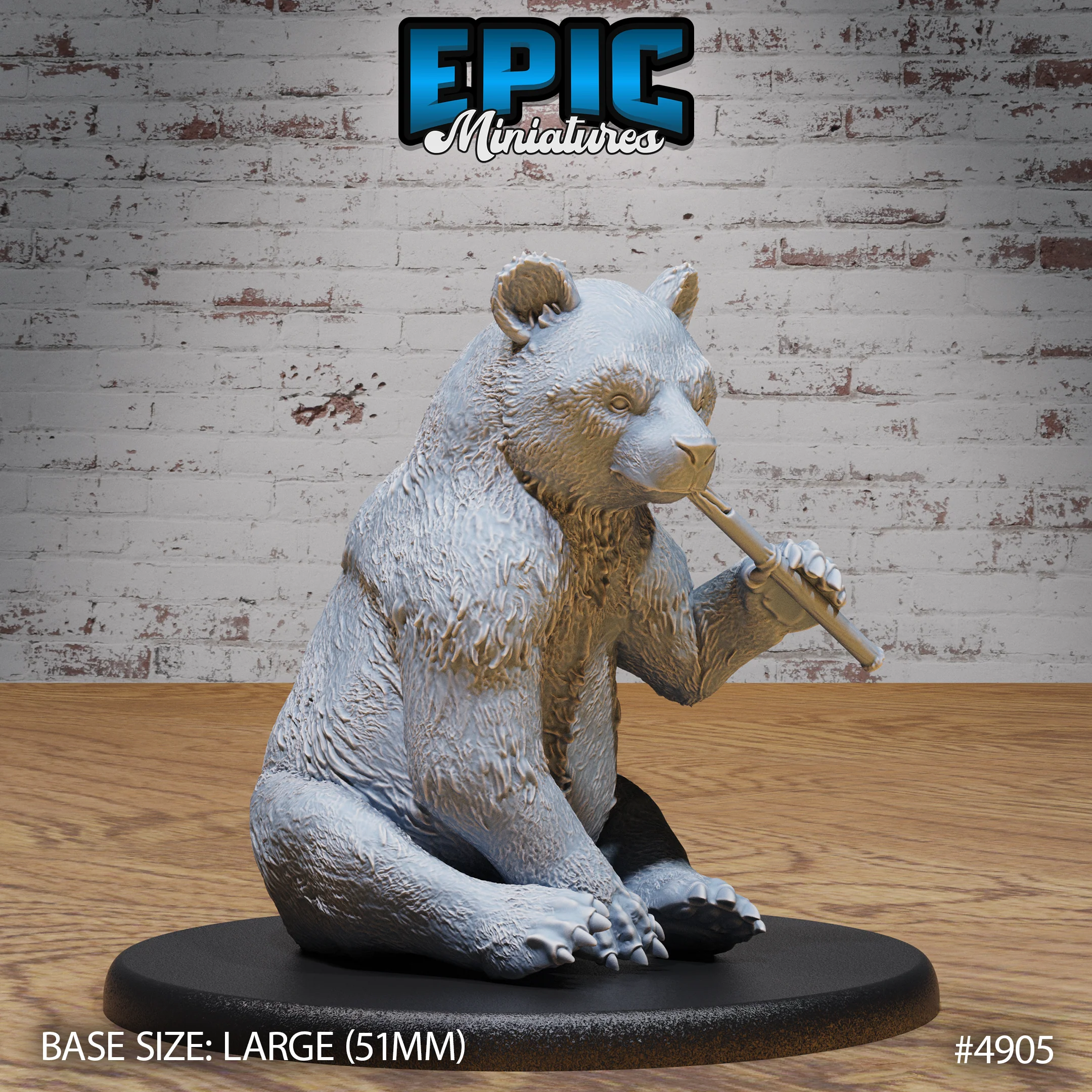 Adorable Panda Bear Miniatures (#4904-#4905) | Epic Miniatures | Perfect for D&D & Tabletop Games - Image 4