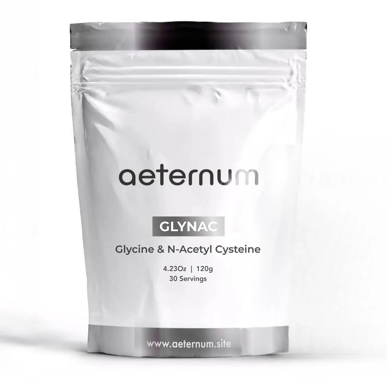 Aeternum GLYNAC Powder 120g – GlyNAC for Cellular & Mitochondrial Health
