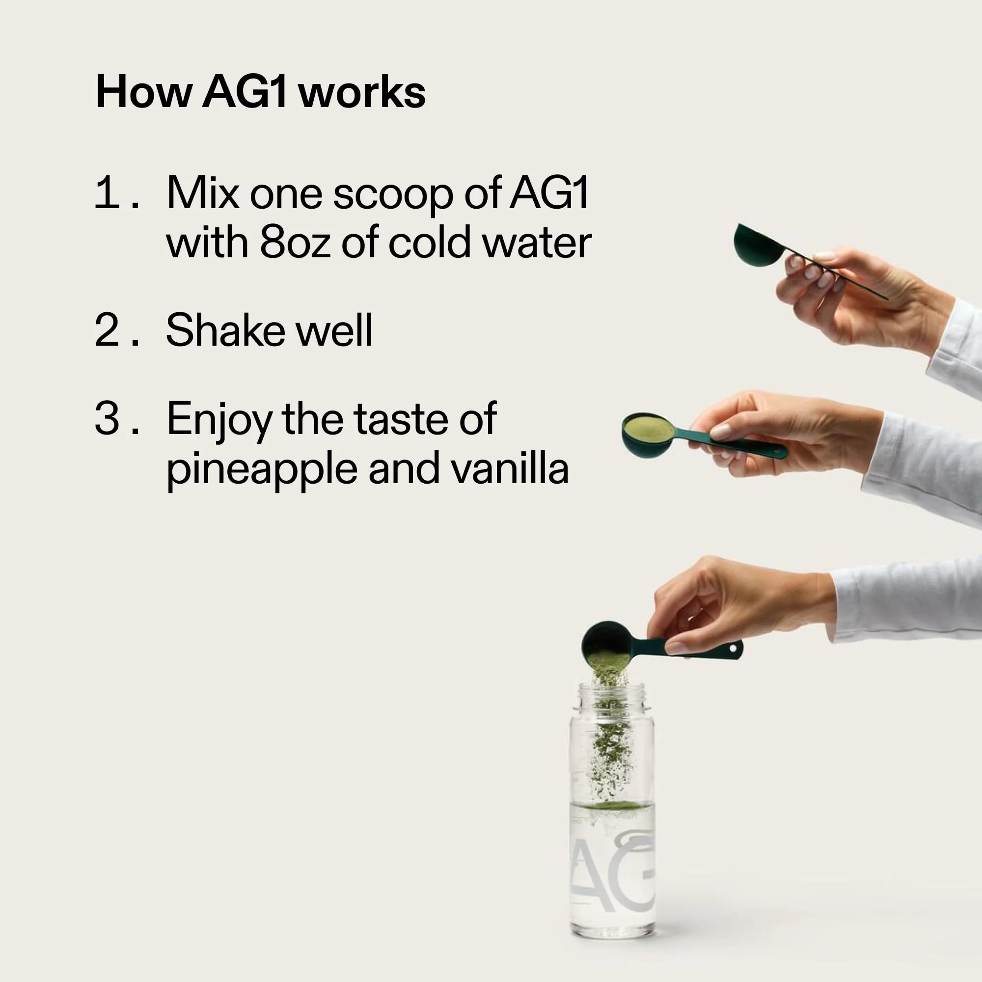 AG1 Greens Powder Refill Pouch – 75 Vitamins, Multivitamin & Probiotic | Gut Health - Image 8