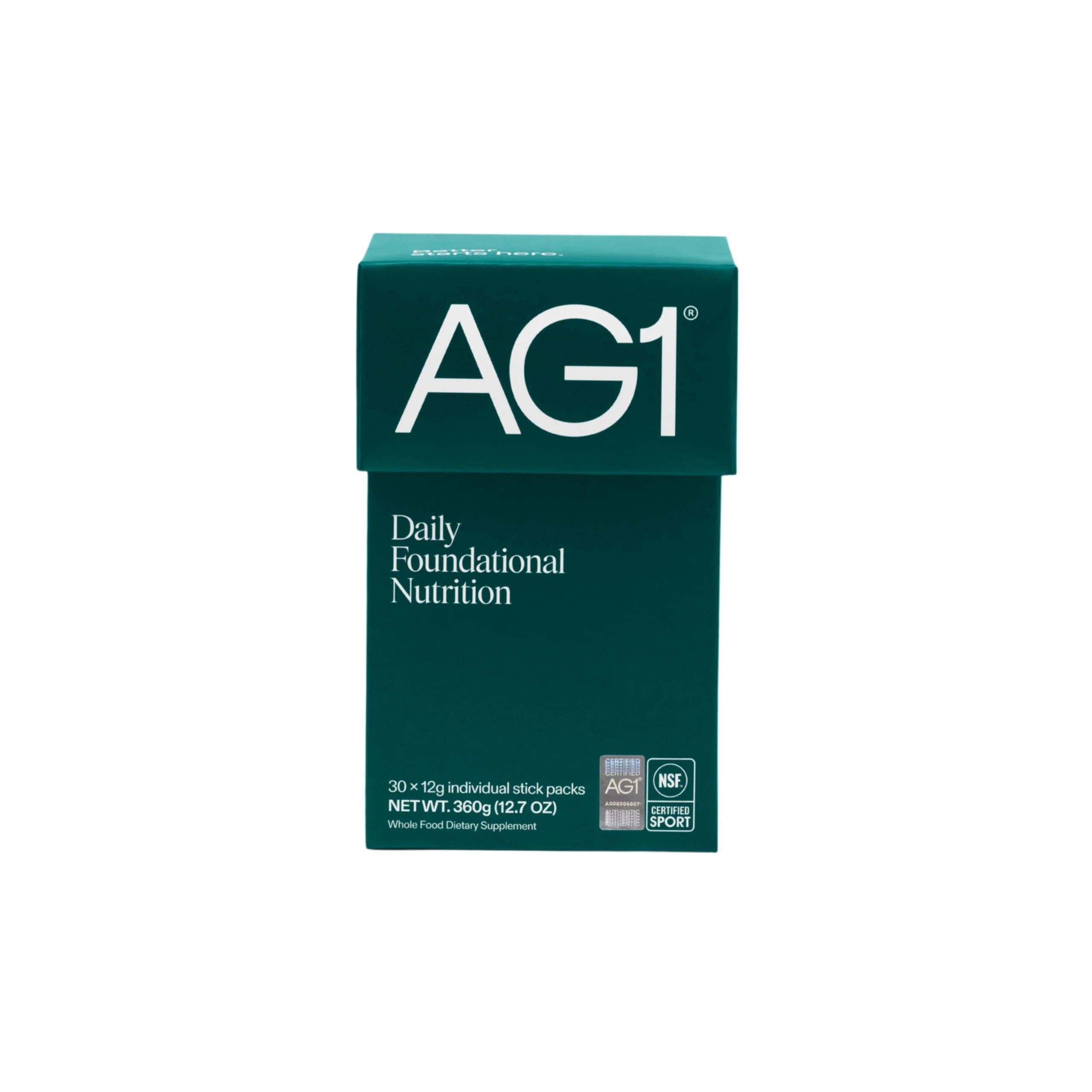 AG1 Multivitamin & Greens Powder — 30 Travel Packs, Gluten Free, Vegan, Probiotic - Image 9