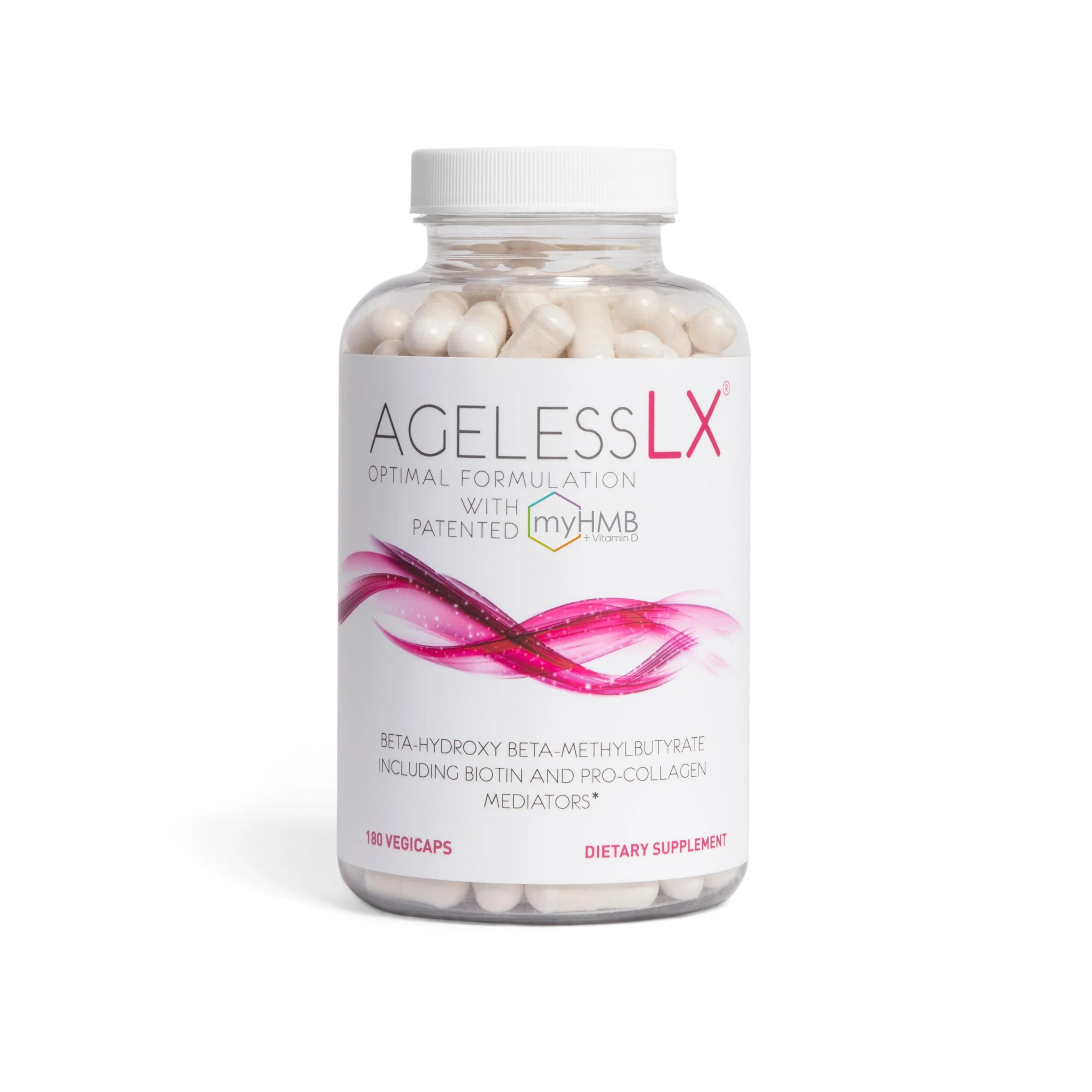 AgelessLX HMB Supplements for Women | Collagen Enhancer Capsules, Youthful Skin & Lean Muscle – Biotin, D3 & K2 | 60 Servings - Image 10