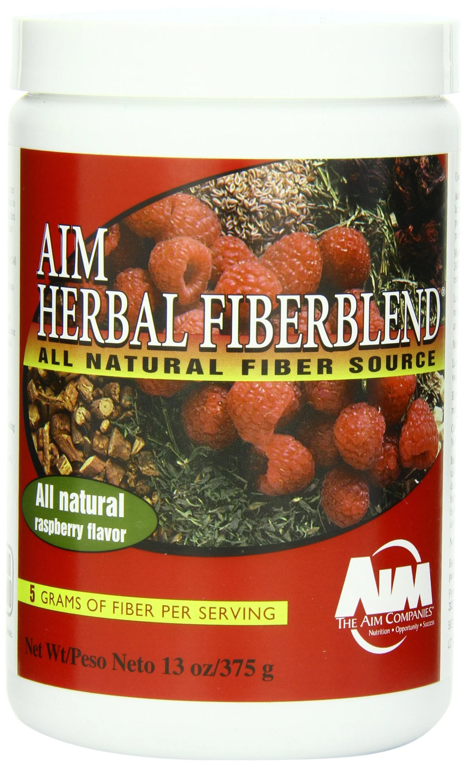 AIM Herbal Fiberblend Raspberry Powder 13 oz by AIM International | Gentle Detox & Fiber Support - Image 6