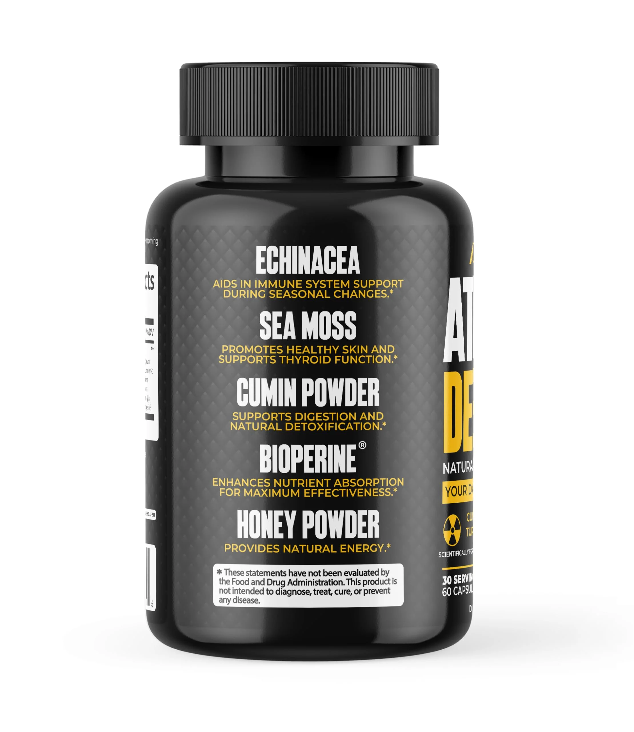 Alex Jones Naturals Atomic Defense – Organic Sea Moss Capsules for Immune Support - Image 2