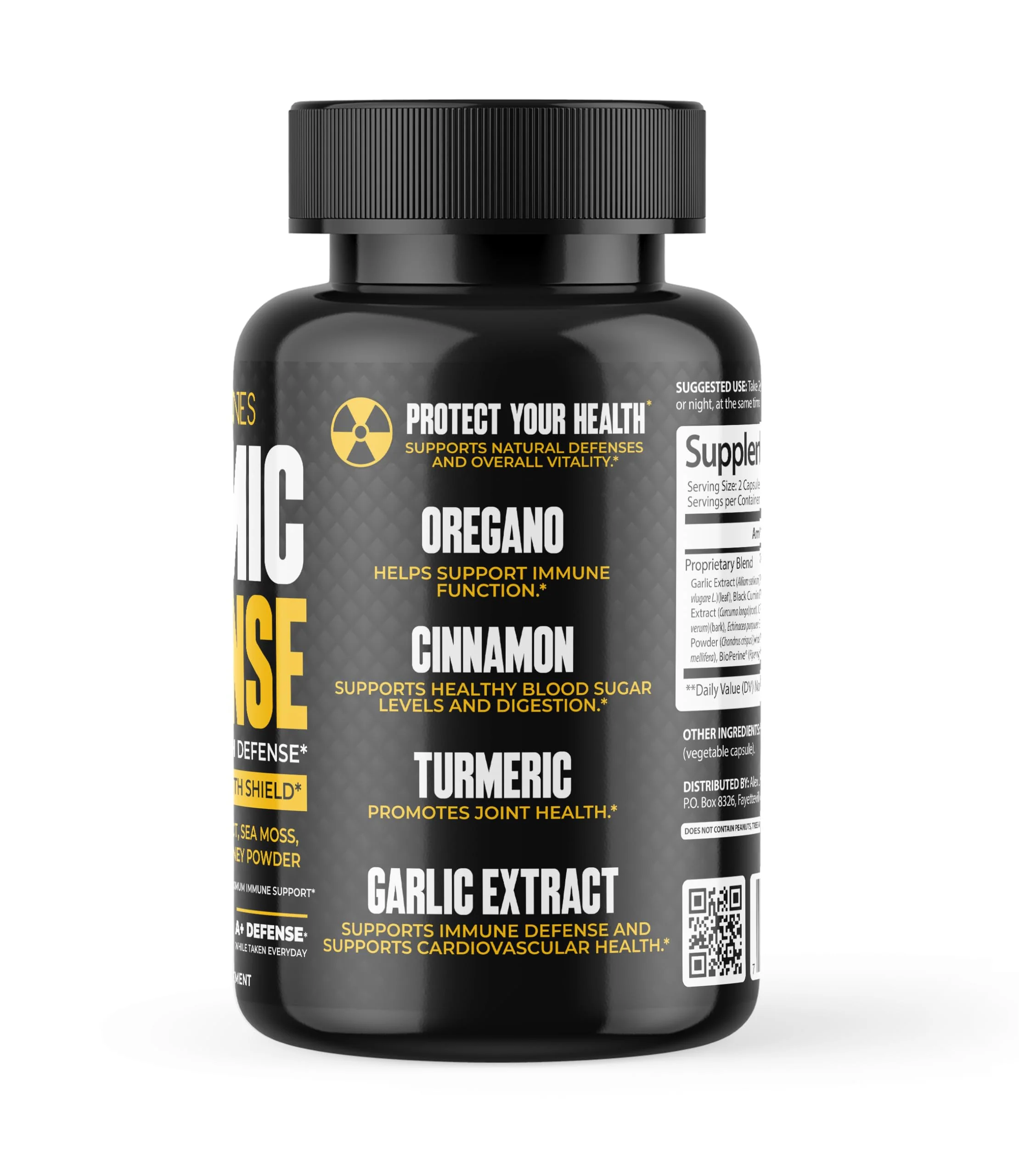 Alex Jones Naturals Atomic Defense – Organic Sea Moss Capsules for Immune Support - Image 3