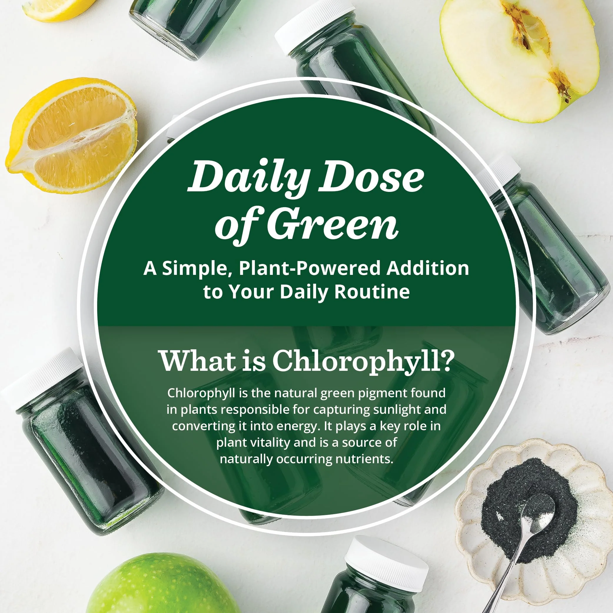 All About Juicing Chlorophyll Green Juice Shots – Clean Energy, Detox, Alkalize (30 Stick Packs) - Image 18