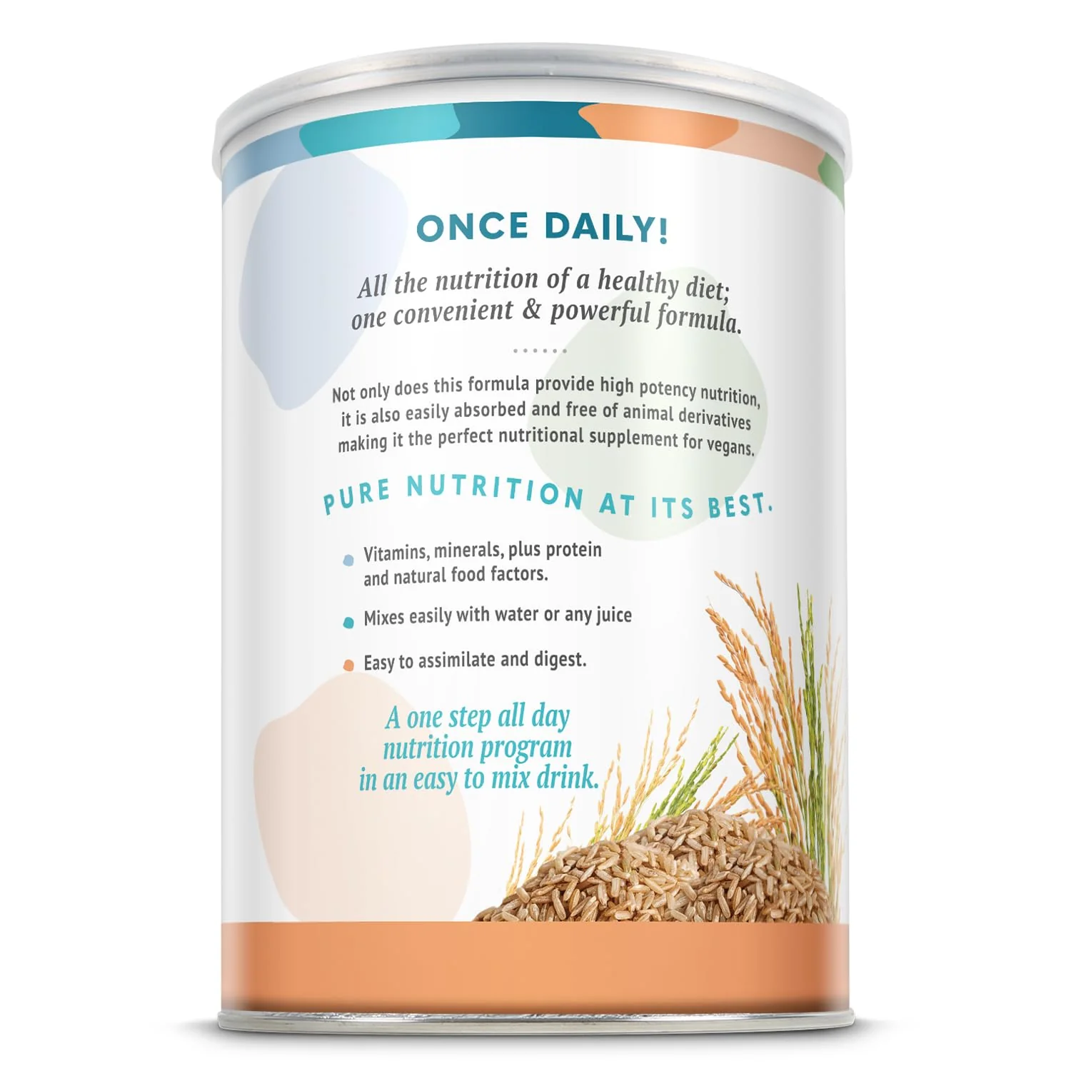 ALL ONE Lifetime Rice Base Multivitamin & Mineral Powder – Once Daily, 66 Servings, Vegan & Gluten-Free - Image 3