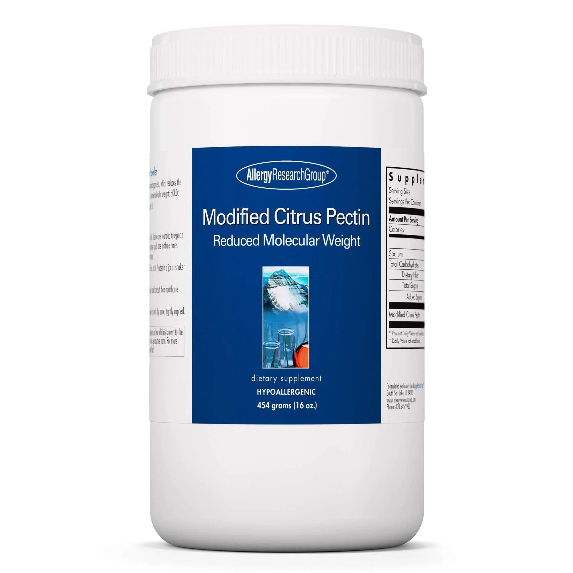 Allergy Research Group Citrus Pectin Powder - Modified Citrus Pectin for Detox & Digestive Health - 16 oz - Image 8