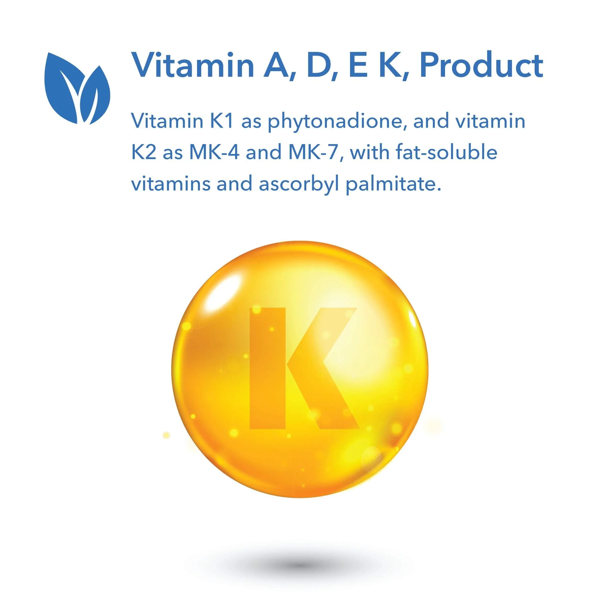Allergy Research Group Full Spectrum Vitamin K - K1 & K2 (MK-4/MK-7), D3 & A - 90 Count - Image 4