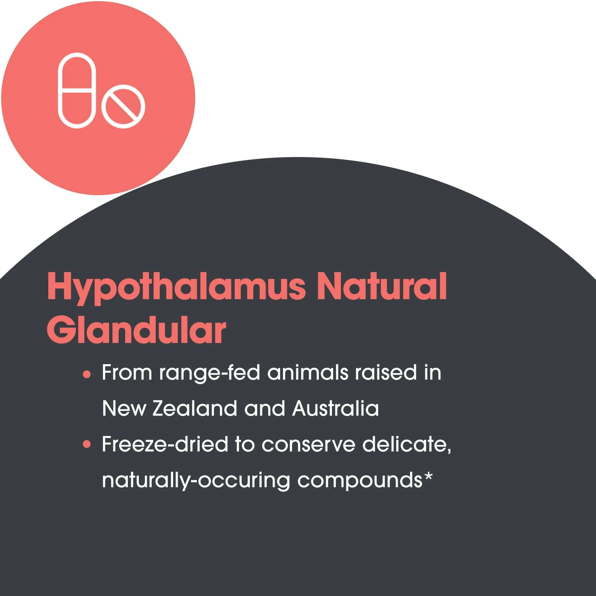Allergy Research Group Hypothalamus Supplement - Endocrine & Adrenal Support, 500mg Bovine Glandular Vegicaps, 100 Count - Image 12
