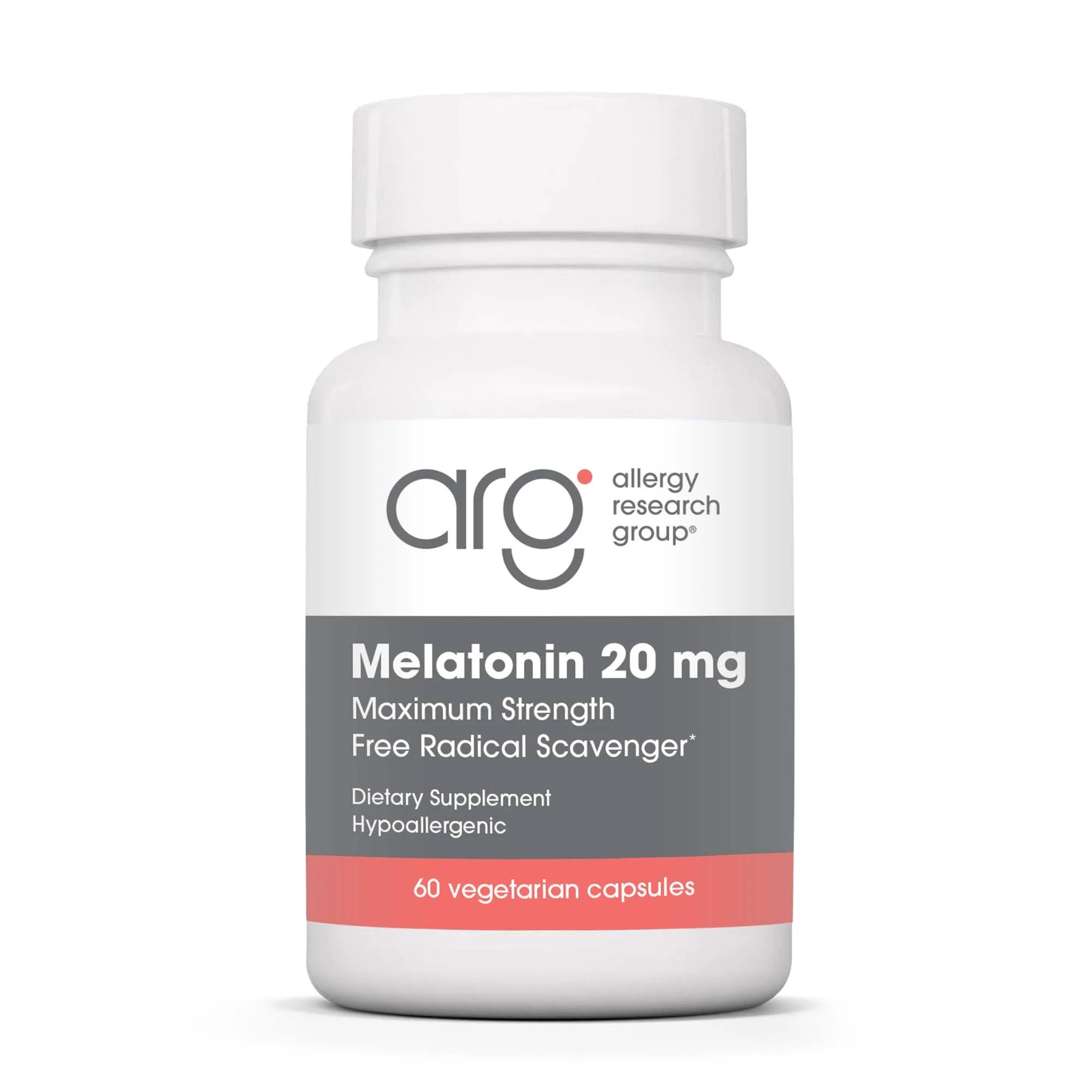 Allergy Research Group Melatonin 20mg - Extra Strength Sleep Aid (60 Count)