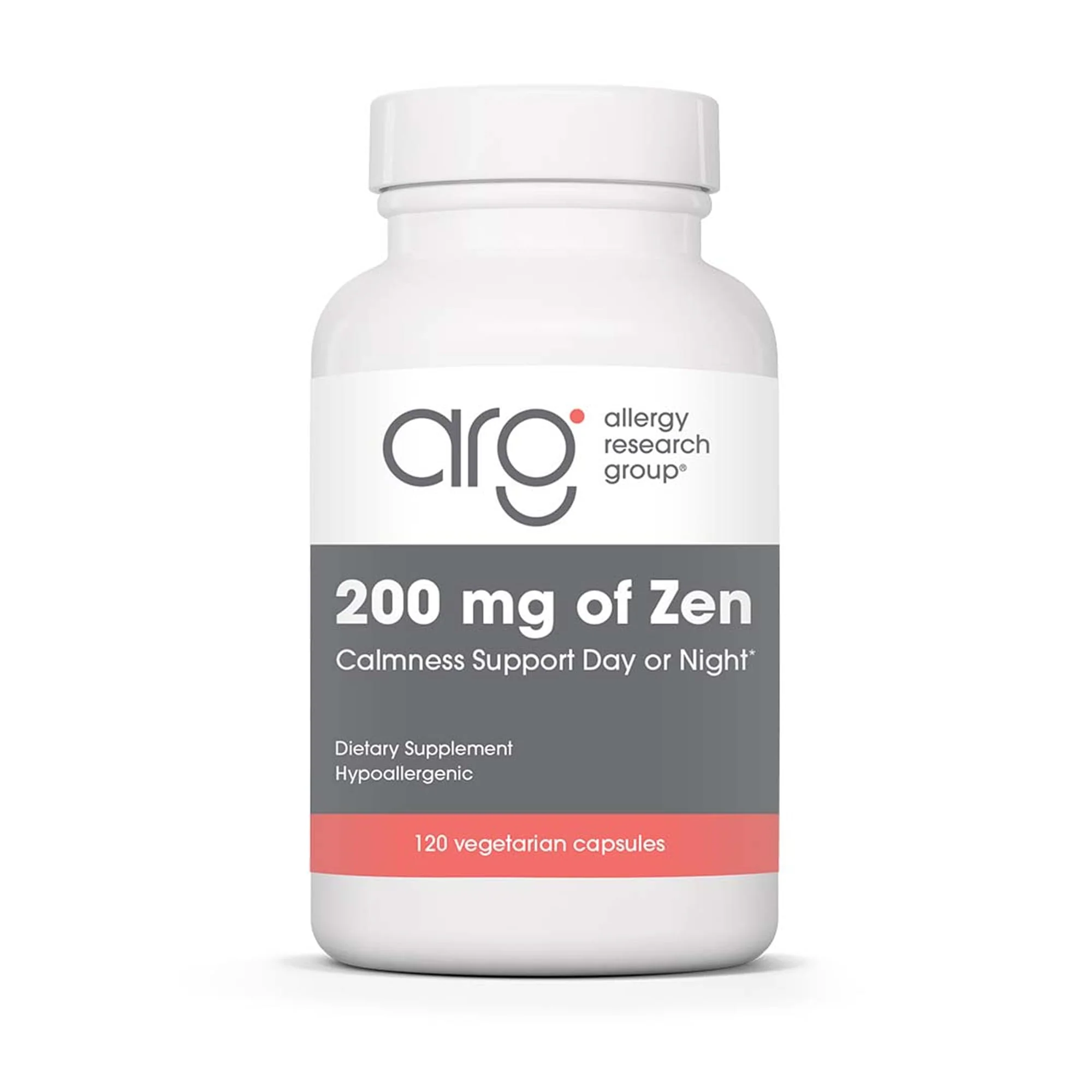 Allergy Research Group Zen: GABA + L-Theanine 200 mg for Calm & Sleep | 120 Veg Capsules - Image 10