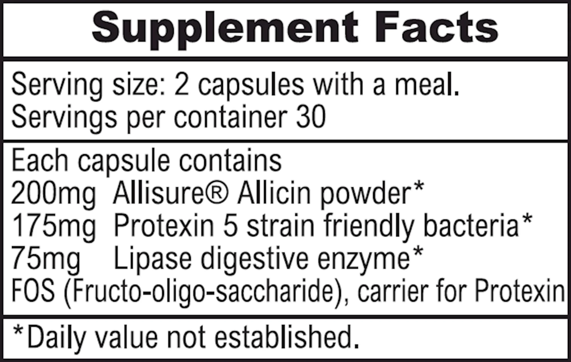 ALLIMAX PrePro - 60 Caps | Stabilized Allicin Plus Prebiotics, Probiotics & Digestive Enzymes - Image 3