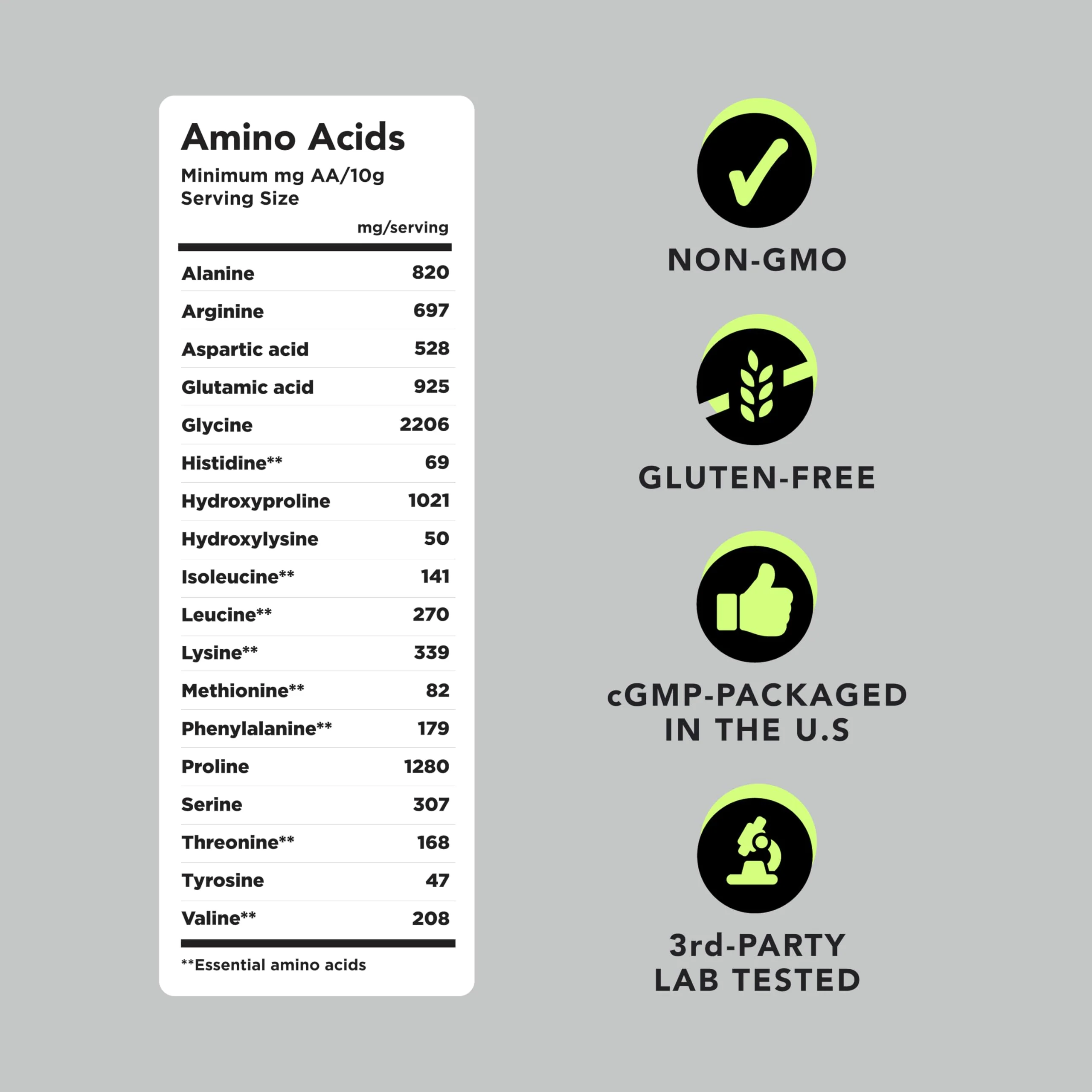 AMANDEAN Collagen Peptides Powder 1kg – Grass-Fed, Enzymatically Hydrolyzed Type 1 & 3, Unflavored, Non-GMO - Image 16