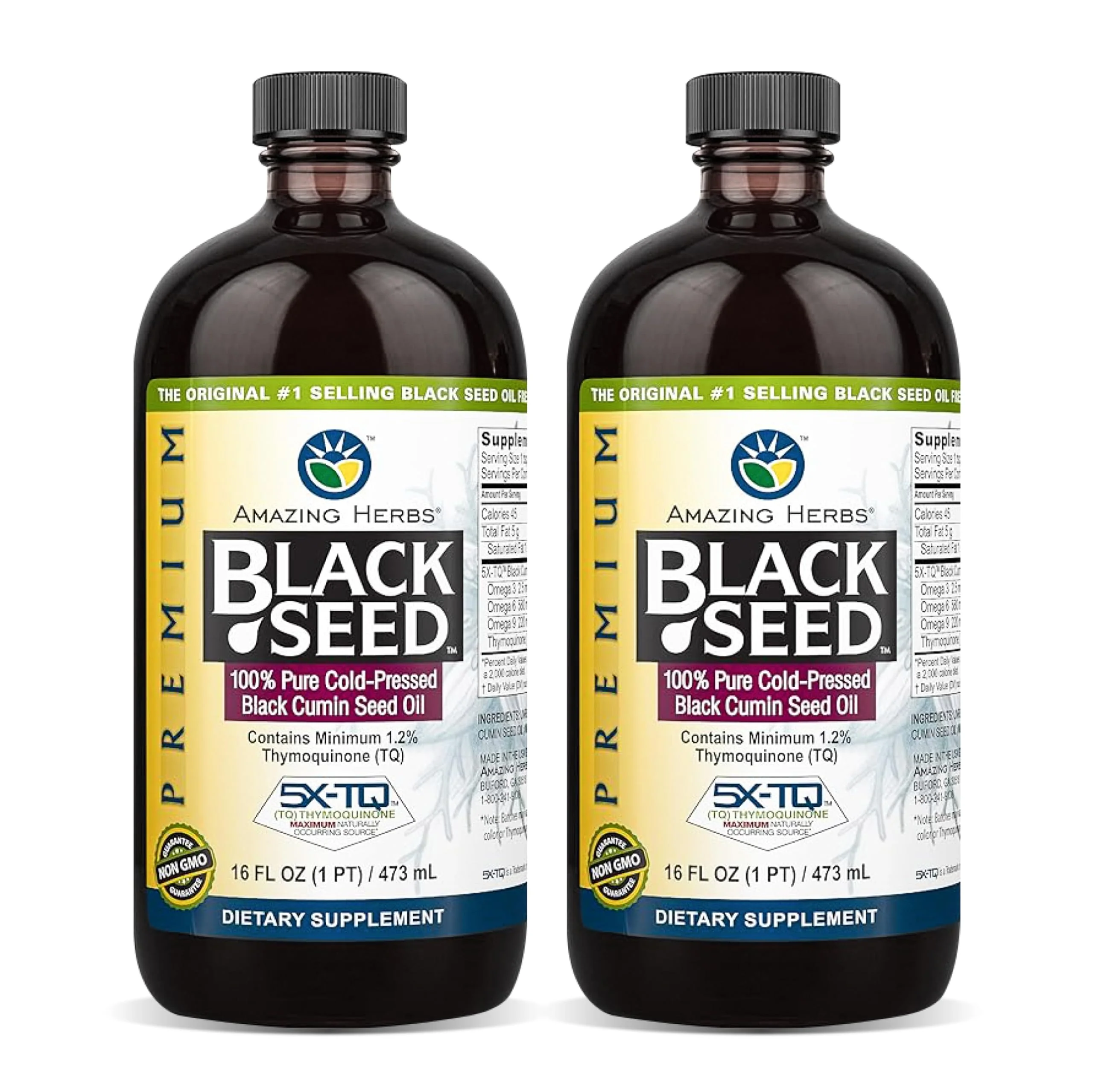 Amazing Herbs Premium Black Seed Oil – 16 fl oz (Pack of 2) | Nigella Sativa, Digestive & Immune Support - Image 8