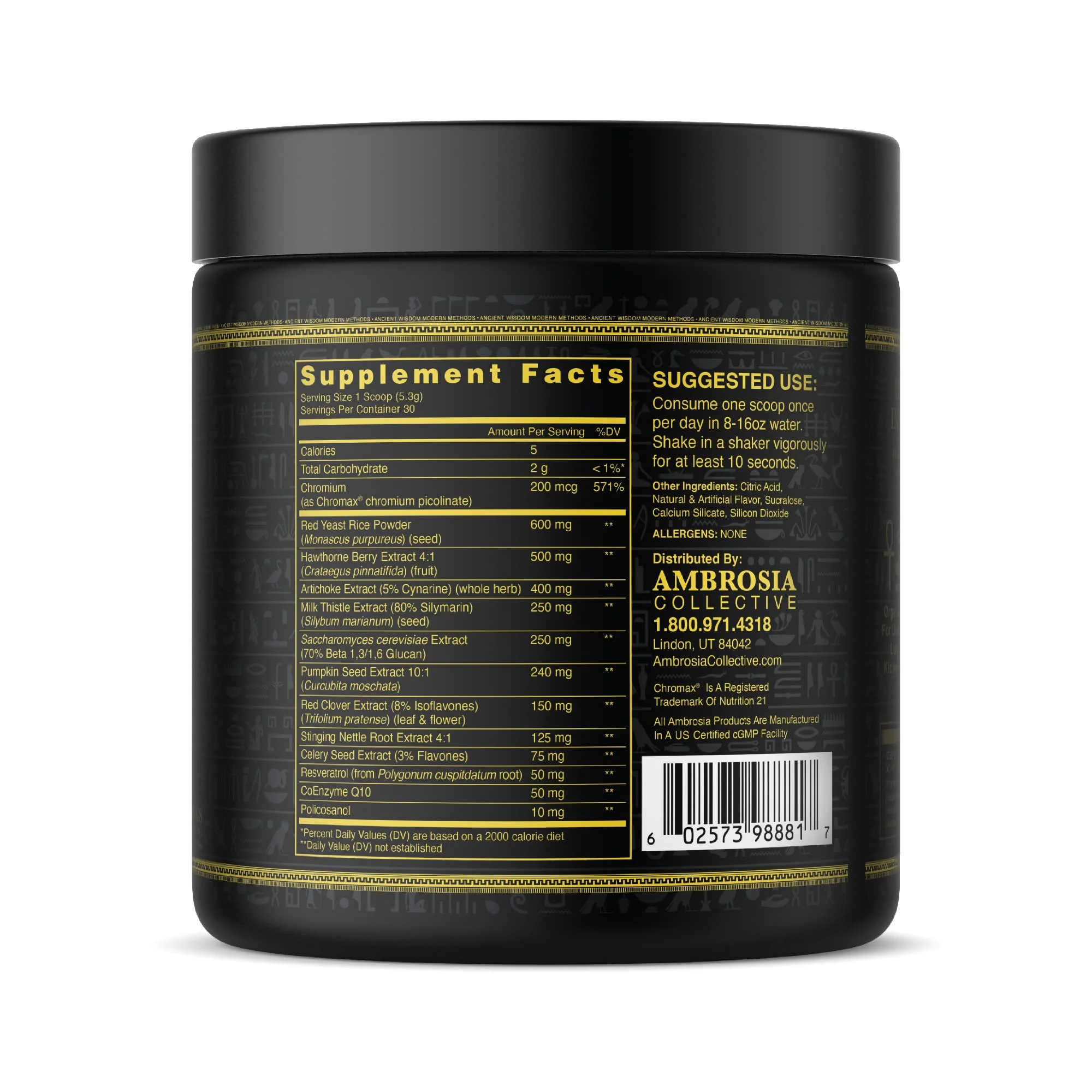Ambrosia Nektar Superfood Powder – Apple Symphony Greens Alternative for Energy, Digestion & Immune Support | 30 Servings - Image 6