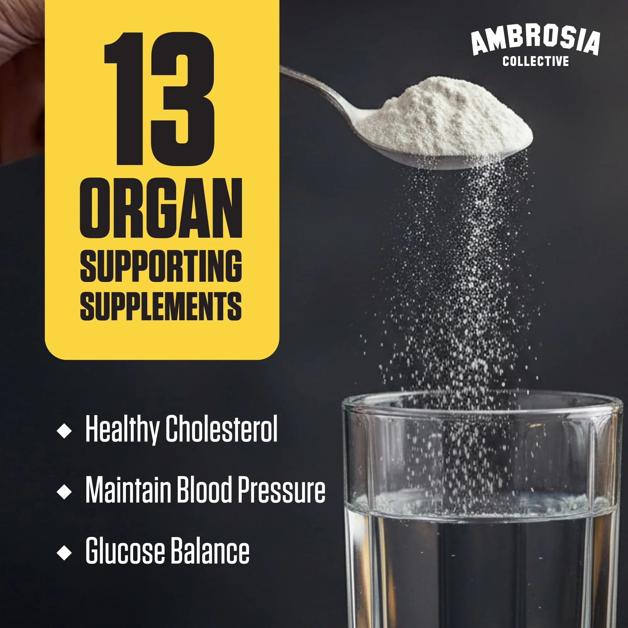 Ambrosia Nektar - Superfood Powder for Daily Organ Support | 30 Servings | Sour Gummy Candy - Image 9