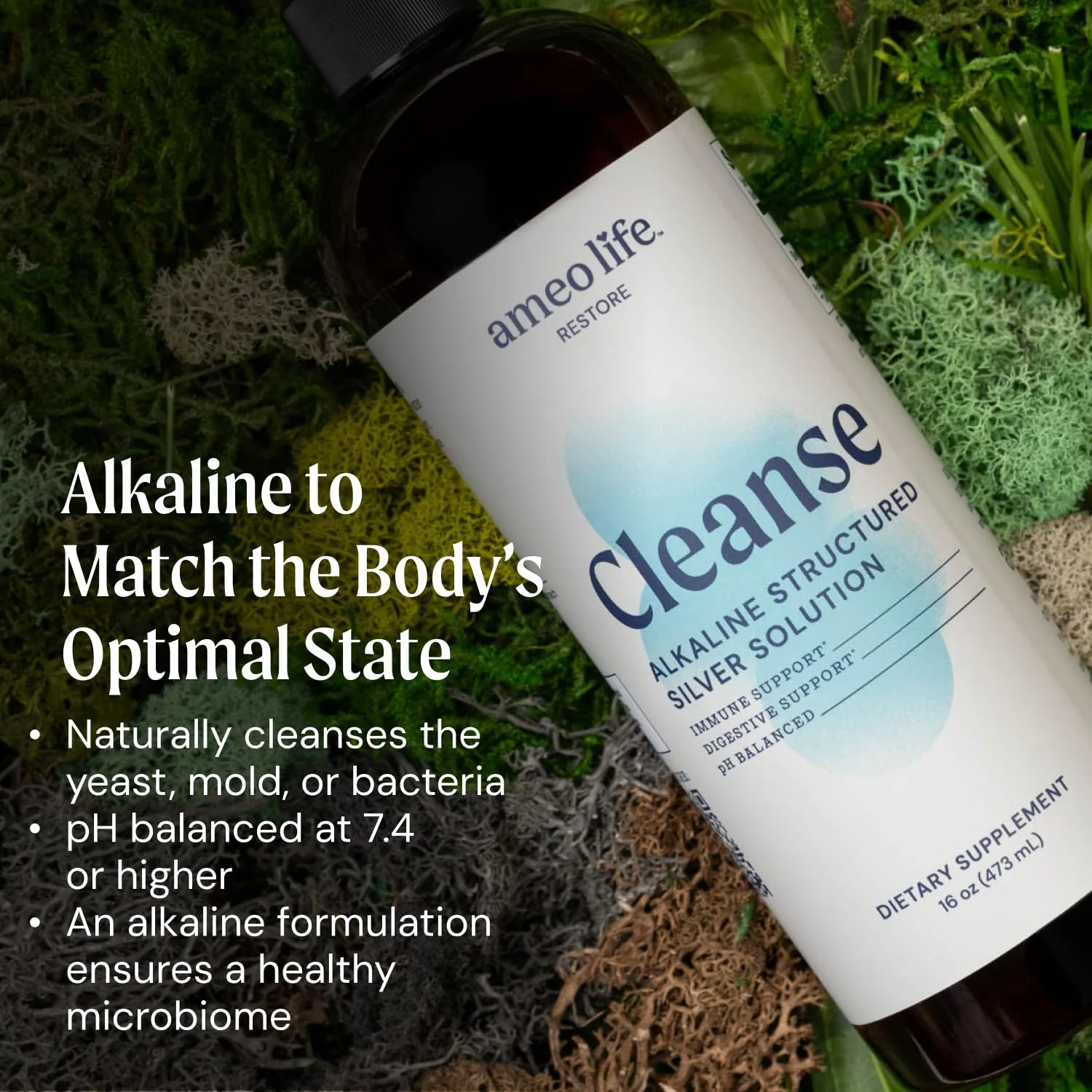 Ameo Life Colloidal Silver Liquid 30 PPM | Alkaline Silver Water for Immune Support & Gut Health | 16 oz - Image 5