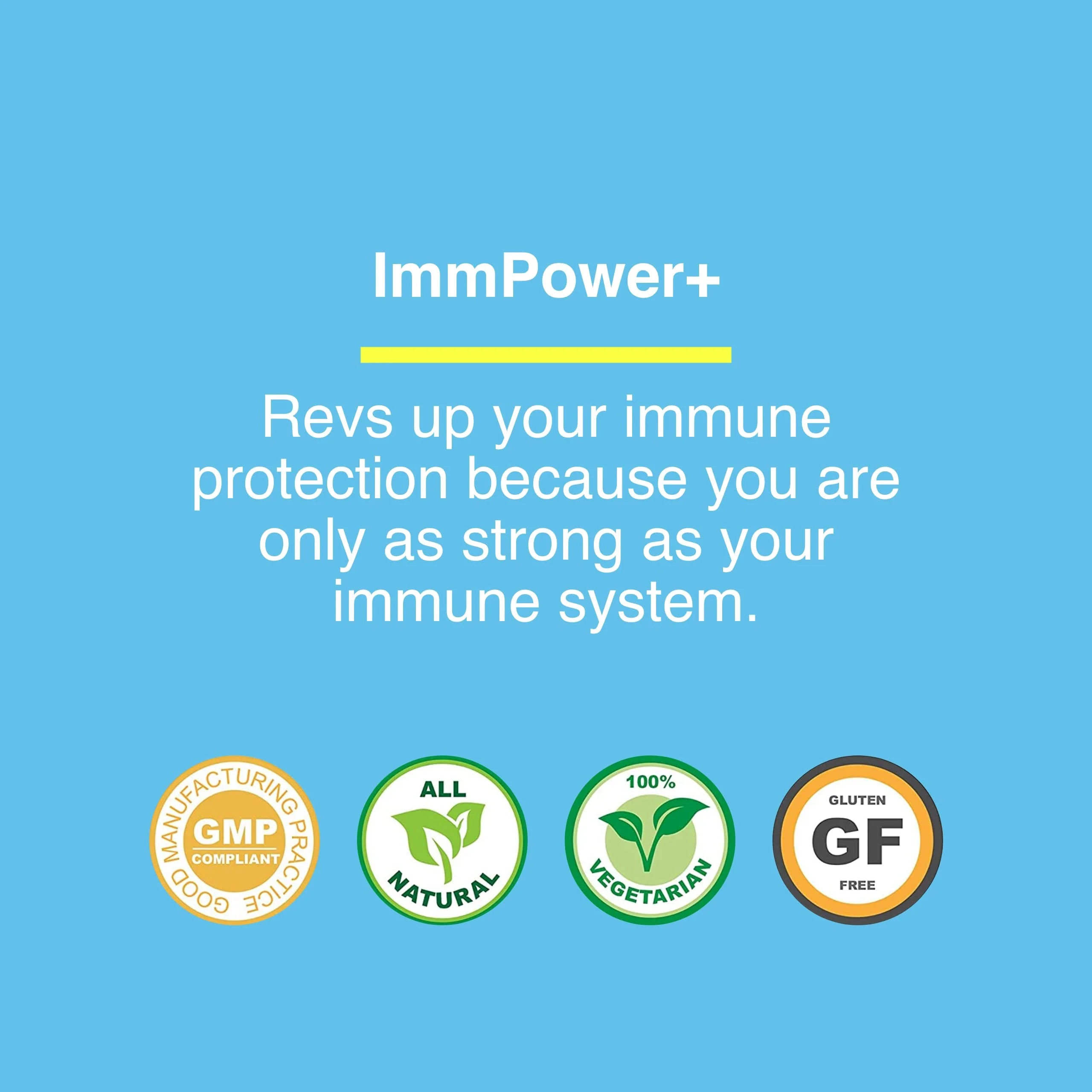 American BioSciences ImmPower Plus – AHCC & Fermented Wheat Germ Extract Immune Support, 550mg Capsule, 60 Veggie Caps - Image 9