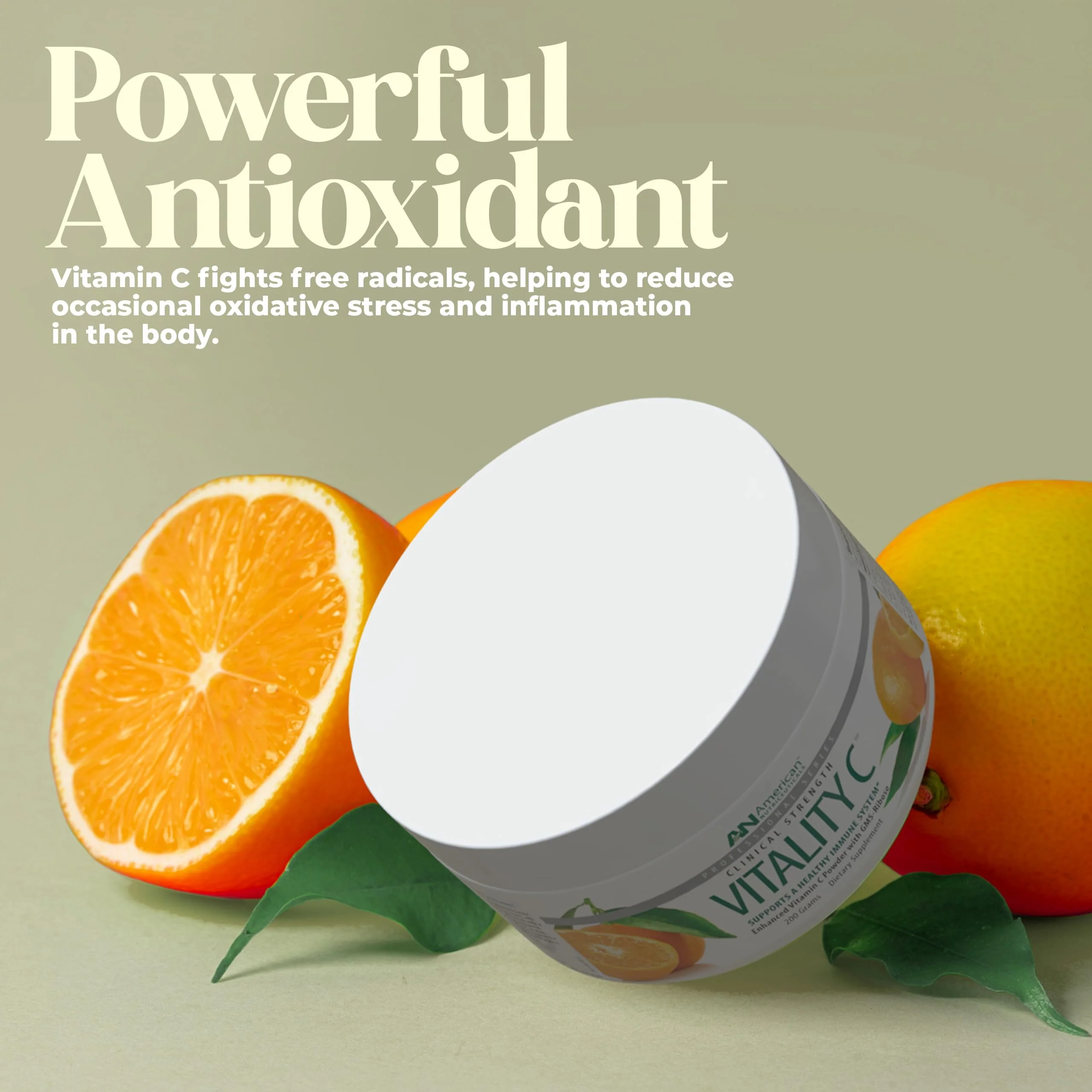 American Nutriceuticals Vitamin C Powder – Sugar-Free, Non-Acidic, 4000mg, pH-Neutral - Image 5