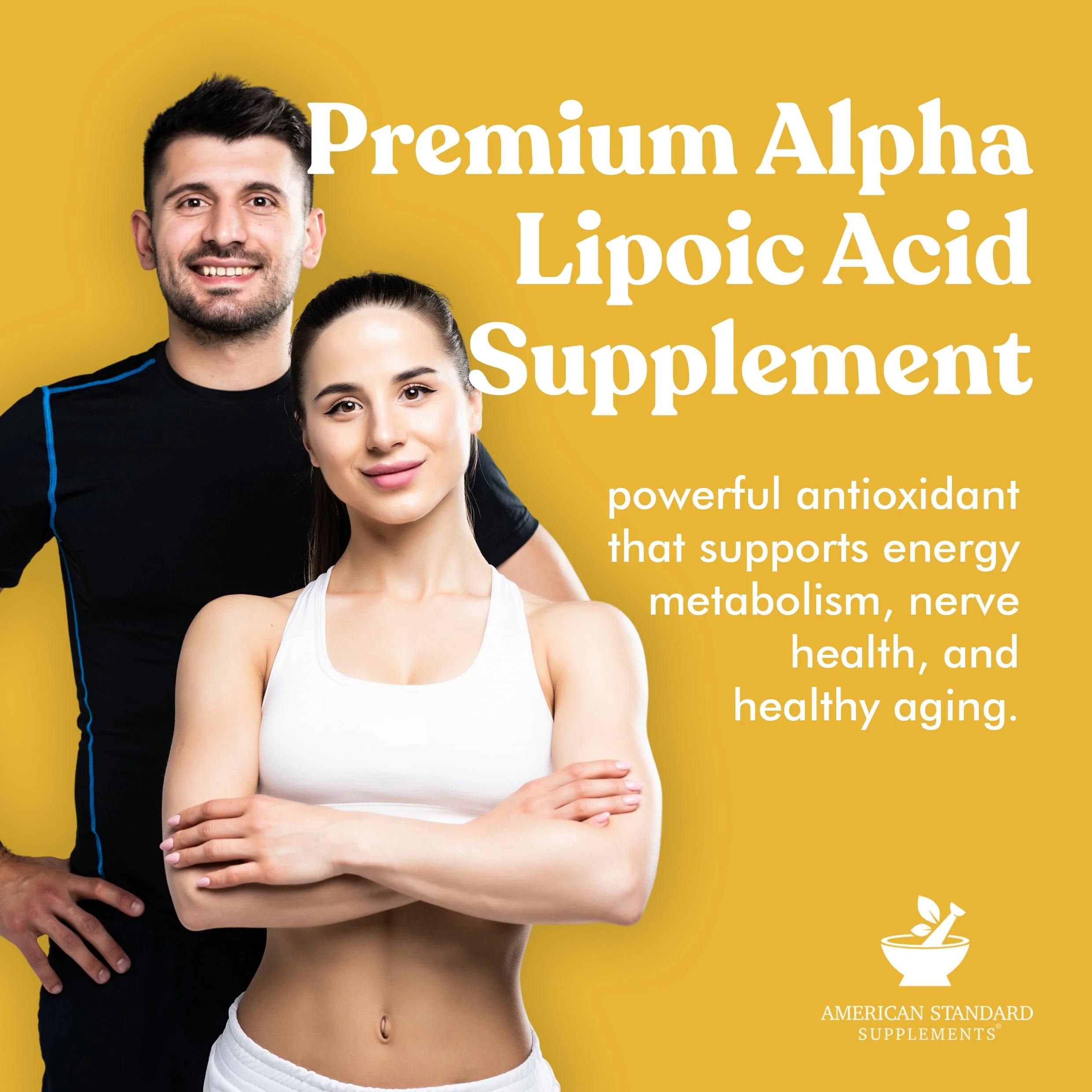 American Standard Supplements Alpha Lipoic Acid 1300mg Per Serving - Vegan, Gluten Free, Non-GMO, 60 Capsules, 30 Servings (Pack of 2) - Image 7