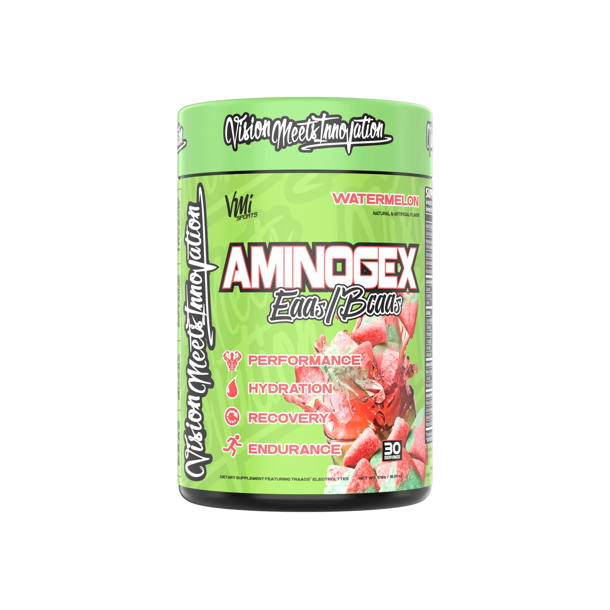 Aminogex Ultra BCAA Powder with Betaine & Glutamine – Intra-Workout Electrolyte Drink (Watermelon, 30 Servings) - Image 5